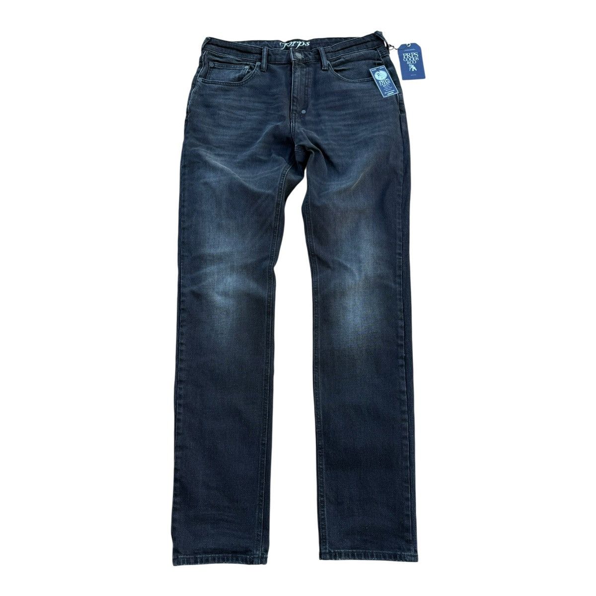 Prps PRPS Le Sabre Slim Straight Dark Wash Jeans Size 34 Size US 34 / EU 50 - 1 Thumbnail