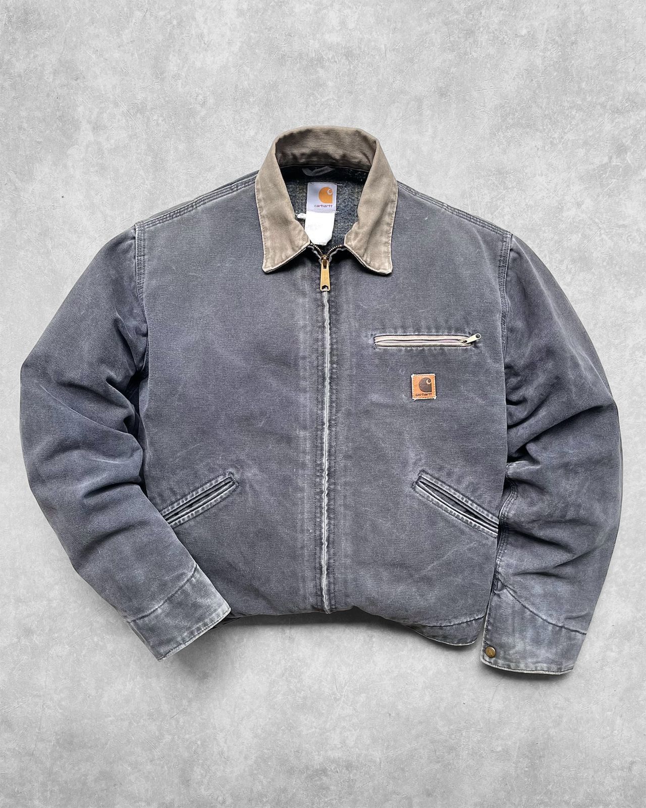 Carhartt Vintage Petrol Greey 🦍Carhartt Detroit Jacket J97-PTL Size US M / EU 48-50 / 2 - 1 Thumbnail