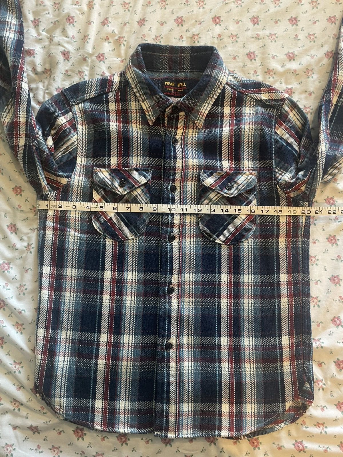 UES Japan UES Heavy Flannel Shirt - Navy Size US S / EU 44-46 / 1 - 12 Thumbnail