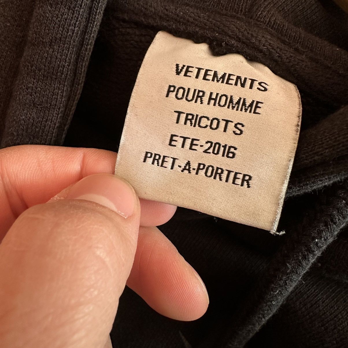 Vetements Vetements OG METAL LOGO RECONSTRUCTED HOODIE F/W 16 Size US S / EU 44-46 / 1 - 4 Thumbnail