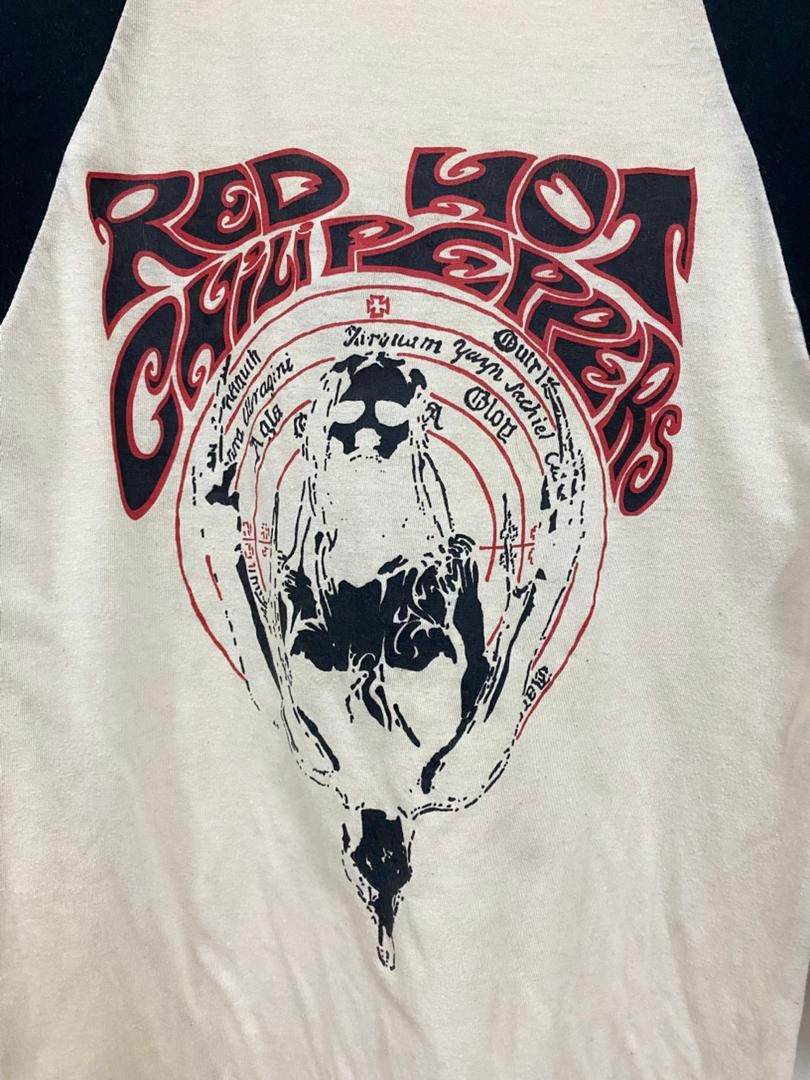 Band Tees Vintage 1995 Red Hot Chilli Peppers walkabout 3 quater tees Size US L / EU 52-54 / 3 - 3 Thumbnail