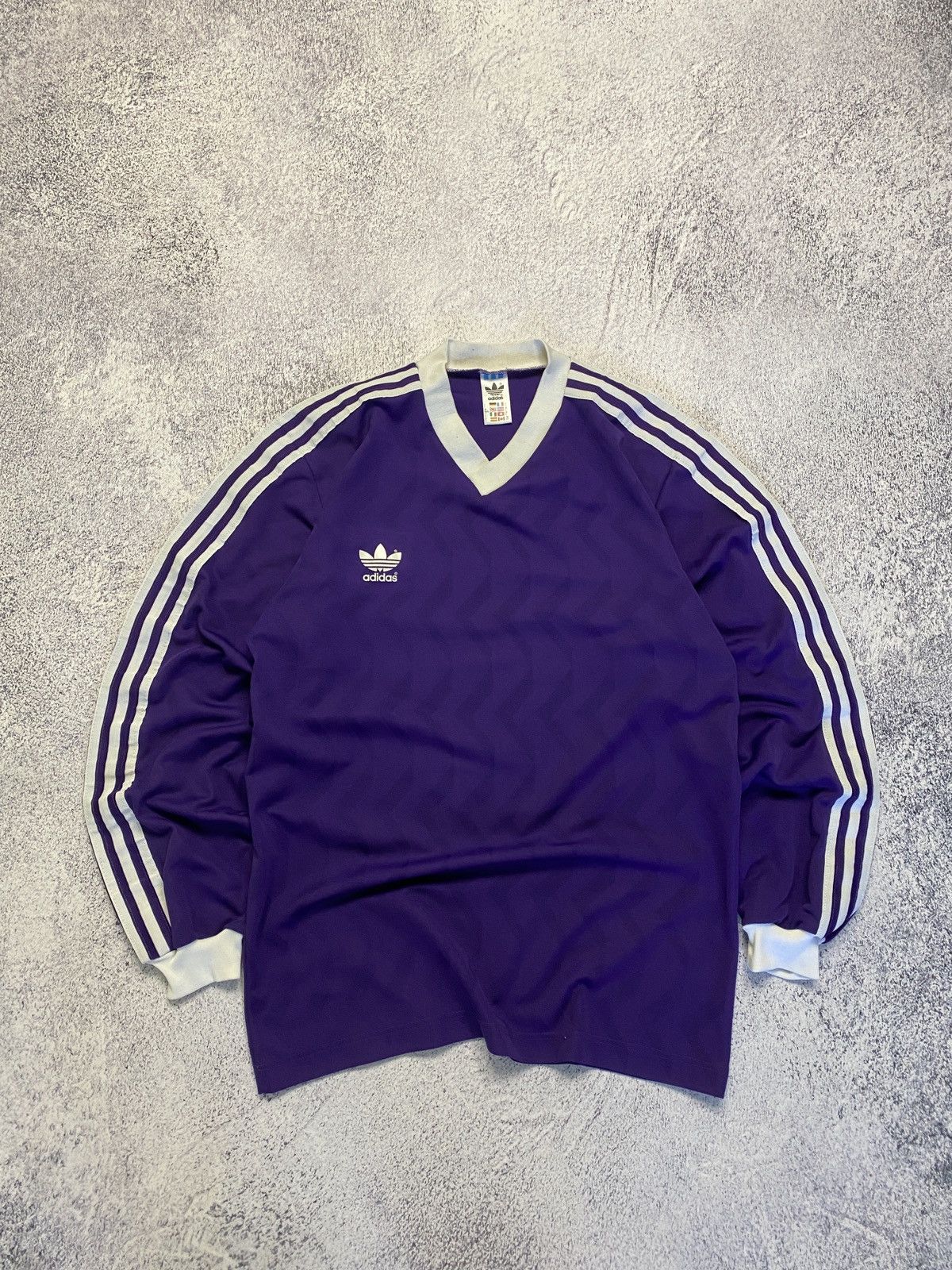 Adidas × Vintage Vintage 90's Adidas Template Goalkeeper Longsleeve Jersey Size US L / EU 52-54 / 3 - 1 Thumbnail