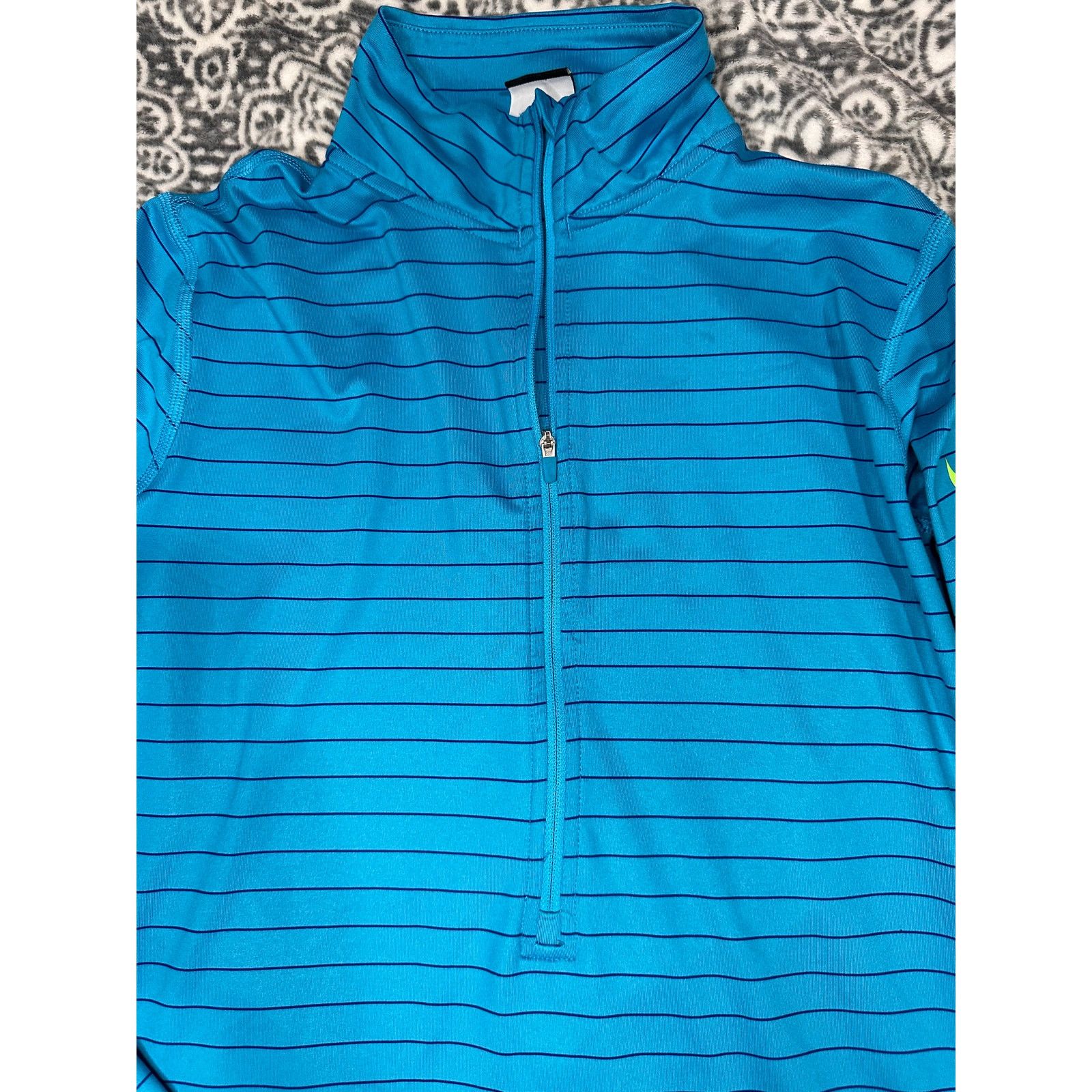 Nike Nike Pro Dri-Fit Half Zip Running Pullover Shirt Size L Size L / US 10 / IT 46 - 5 Thumbnail