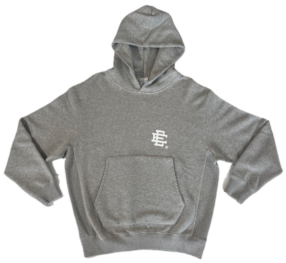 Image of Eric Emanuel Basic Hoodie Grey Xl, Men's