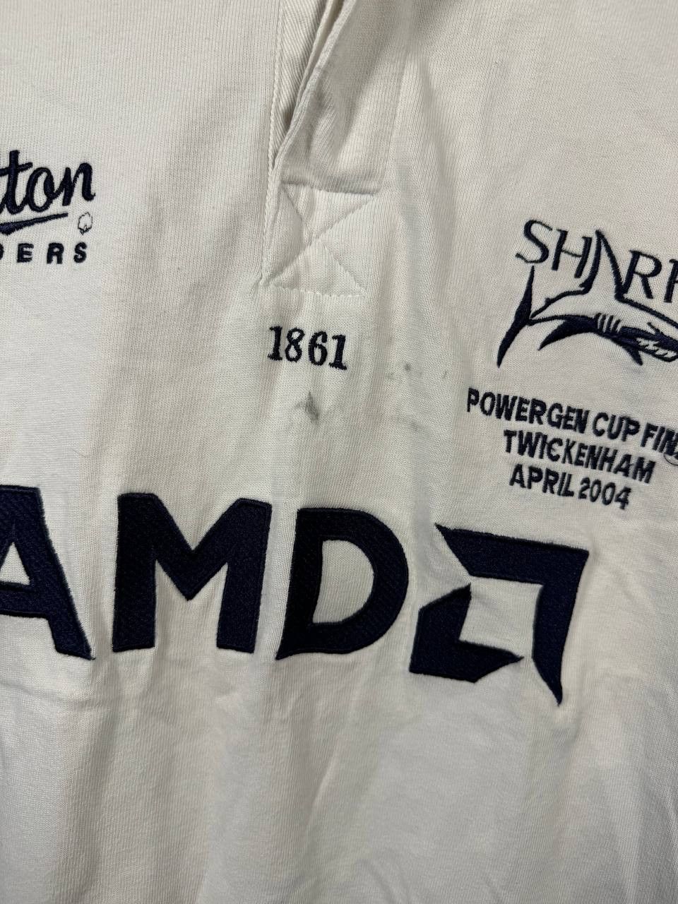 Cotton Traders × Vintage Vintage Sale Sharks Rugby Shirt S Cotton Traders 2004 Jersey Size US S / EU 44-46 / 1 - 7 Thumbnail