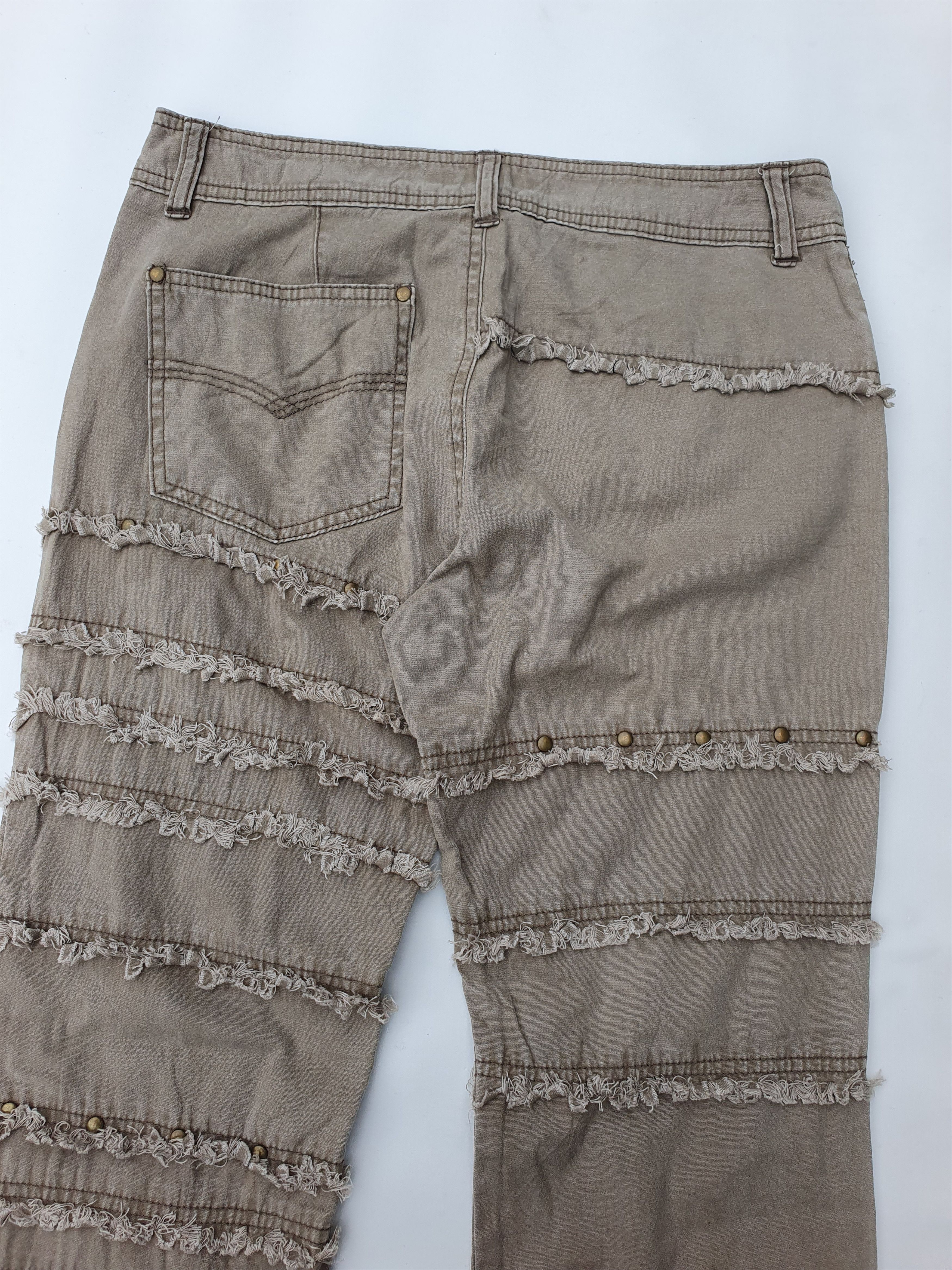 Japanese Brand ALGONQUINS hagi flared pants Size US 30 / EU 46 - 3 Thumbnail