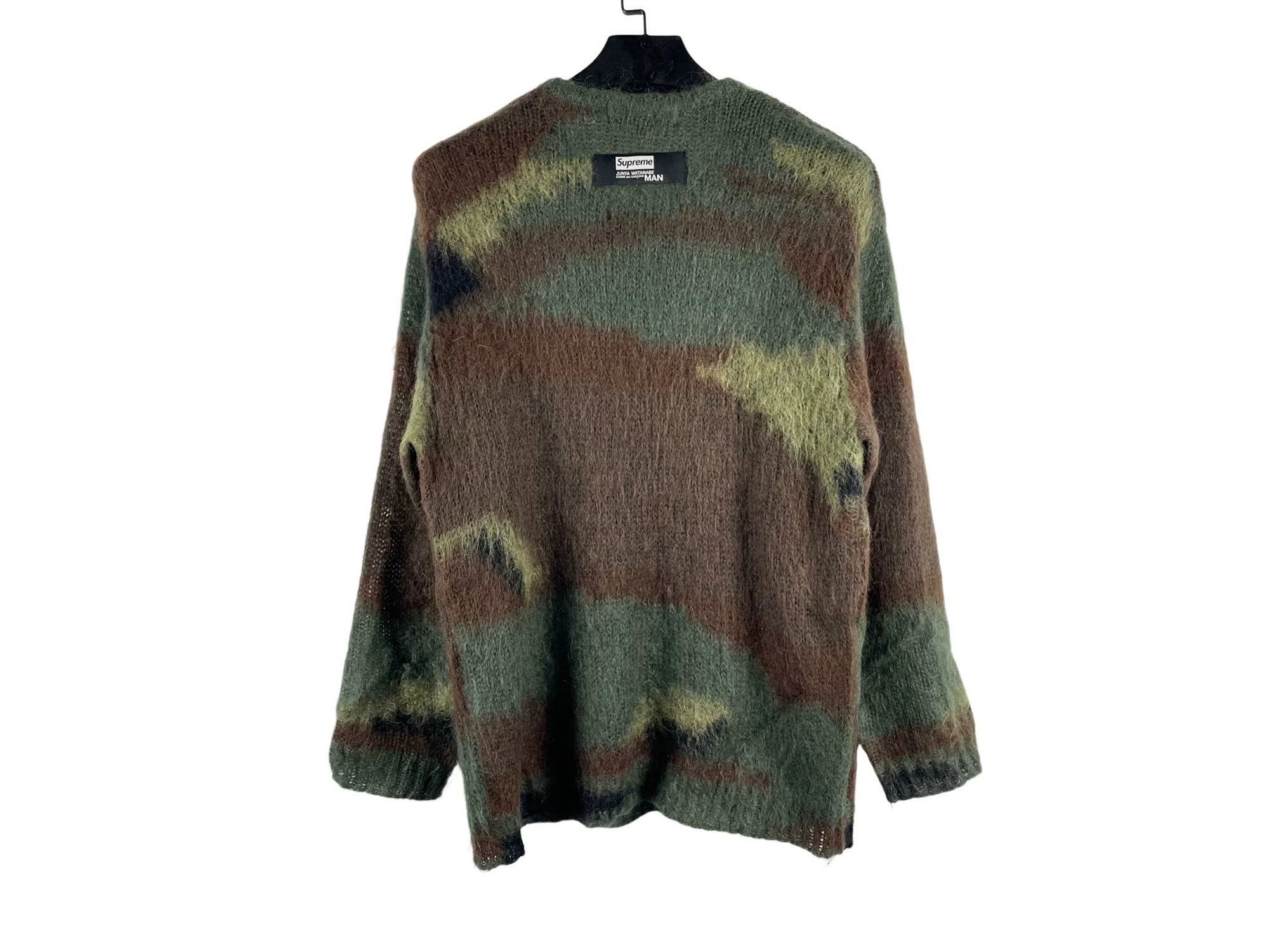 Supreme Supreme × JUNYA WATANABE Brushed Camo Mohair Sweater Size US M / EU 48-50 / 2 - 2 Thumbnail