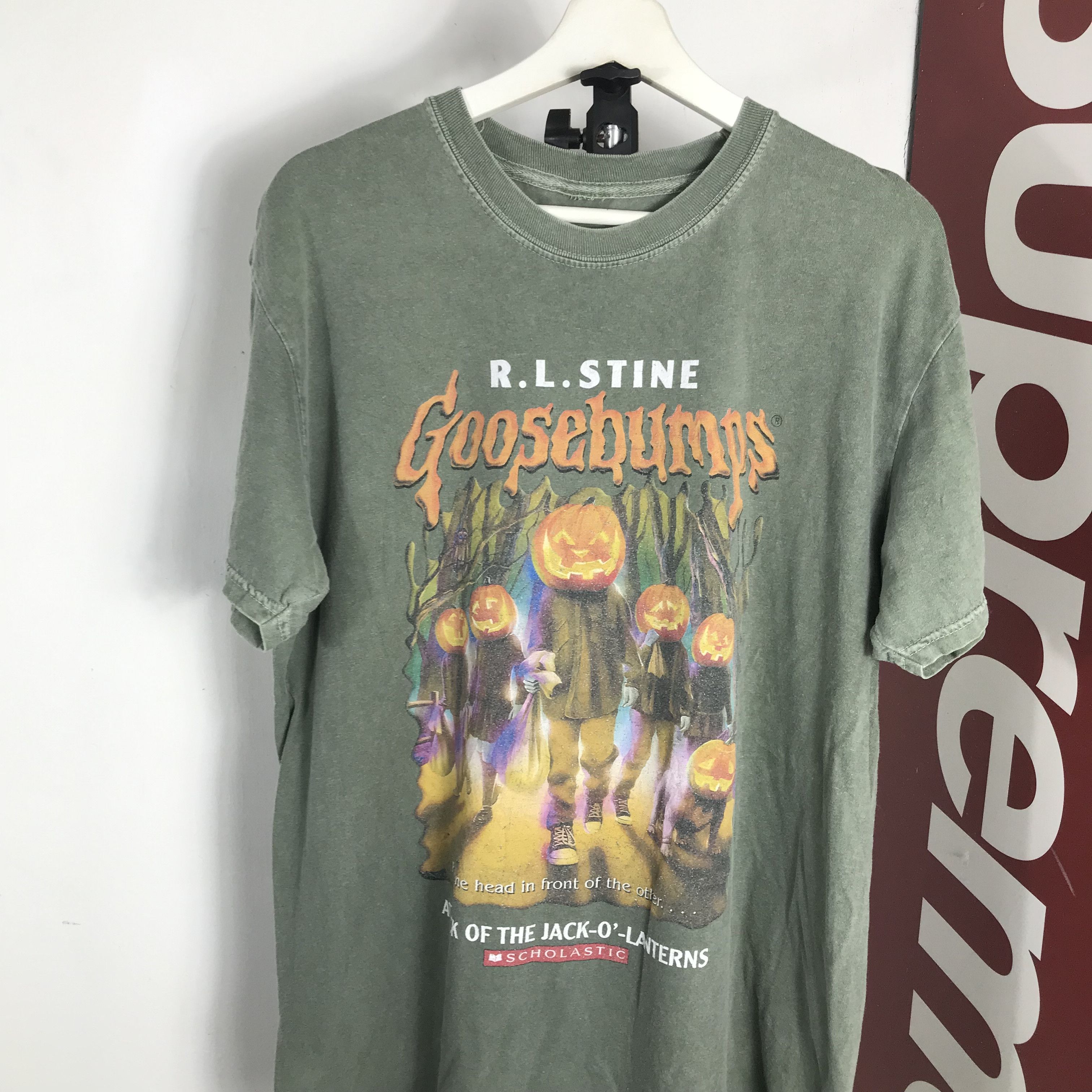 Vintage Vintage 90s Goosebumps The Haunted Mask Size US L / EU 52-54 / 3 - 2 Thumbnail