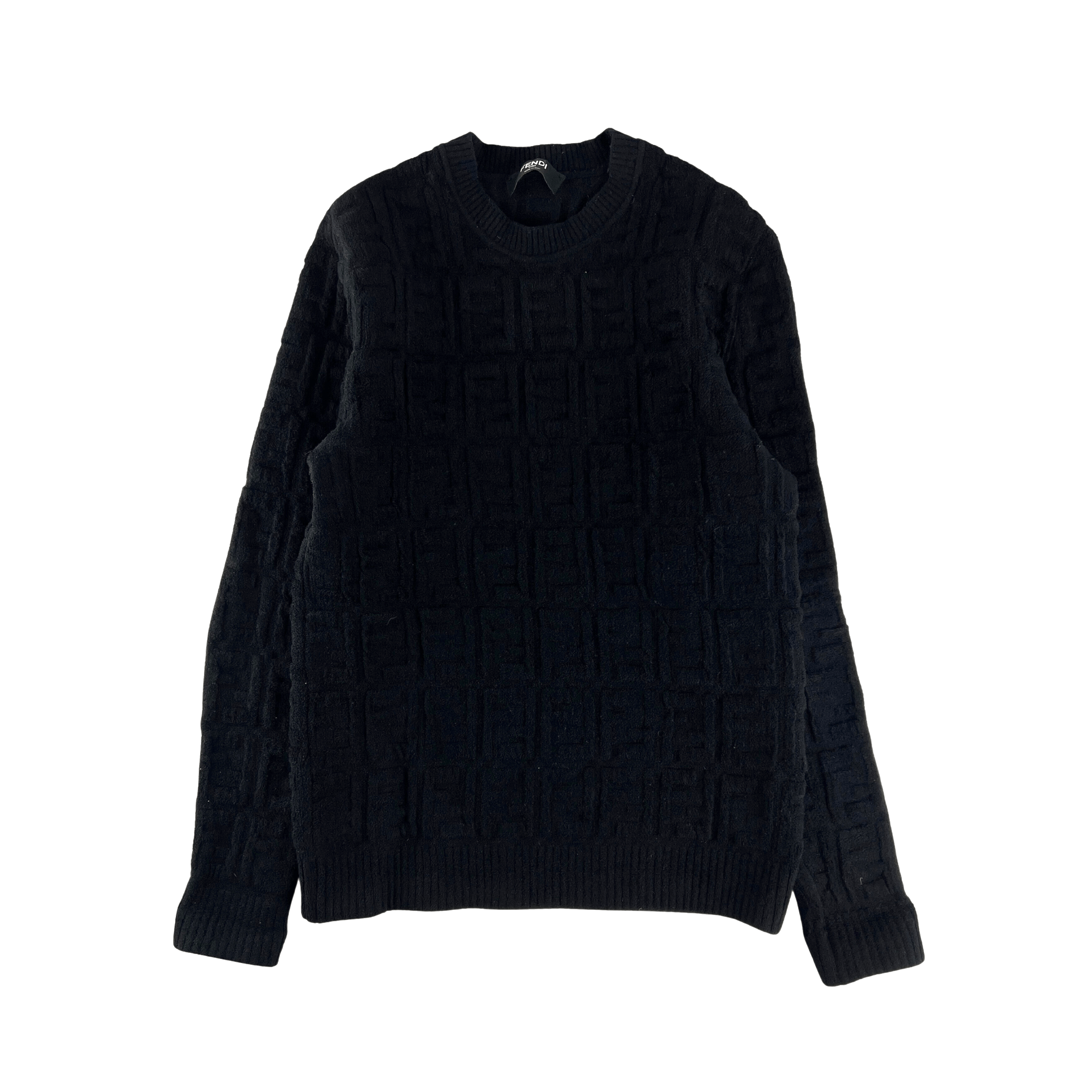 Fendi Fendi Logo Knit Sweater Size US M / EU 48-50 / 2 - 2 Thumbnail