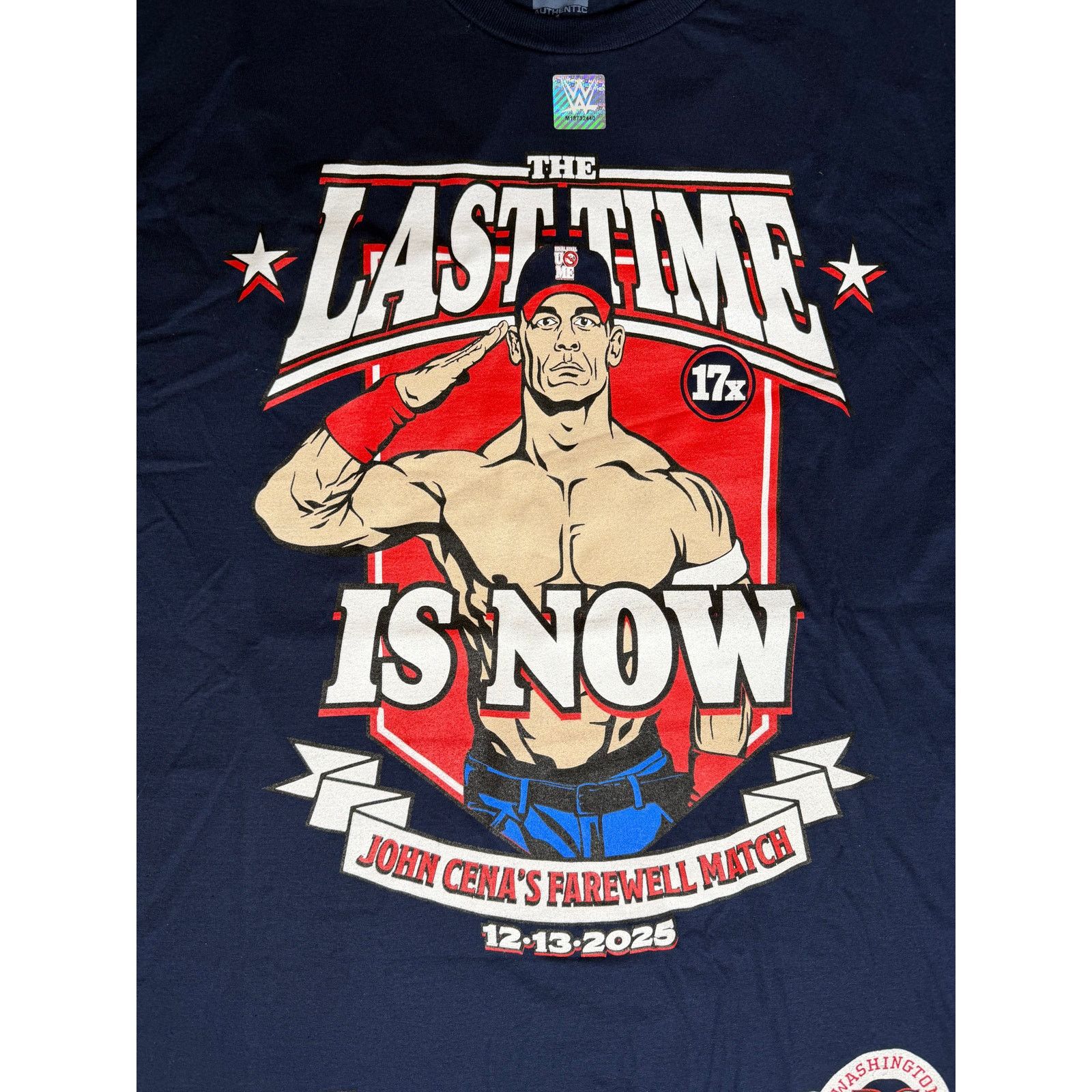 WWE WWE John Cena Last Match The Last Time Is Now DC T-Shirt Size US L / EU 52-54 / 3 - 3 Thumbnail