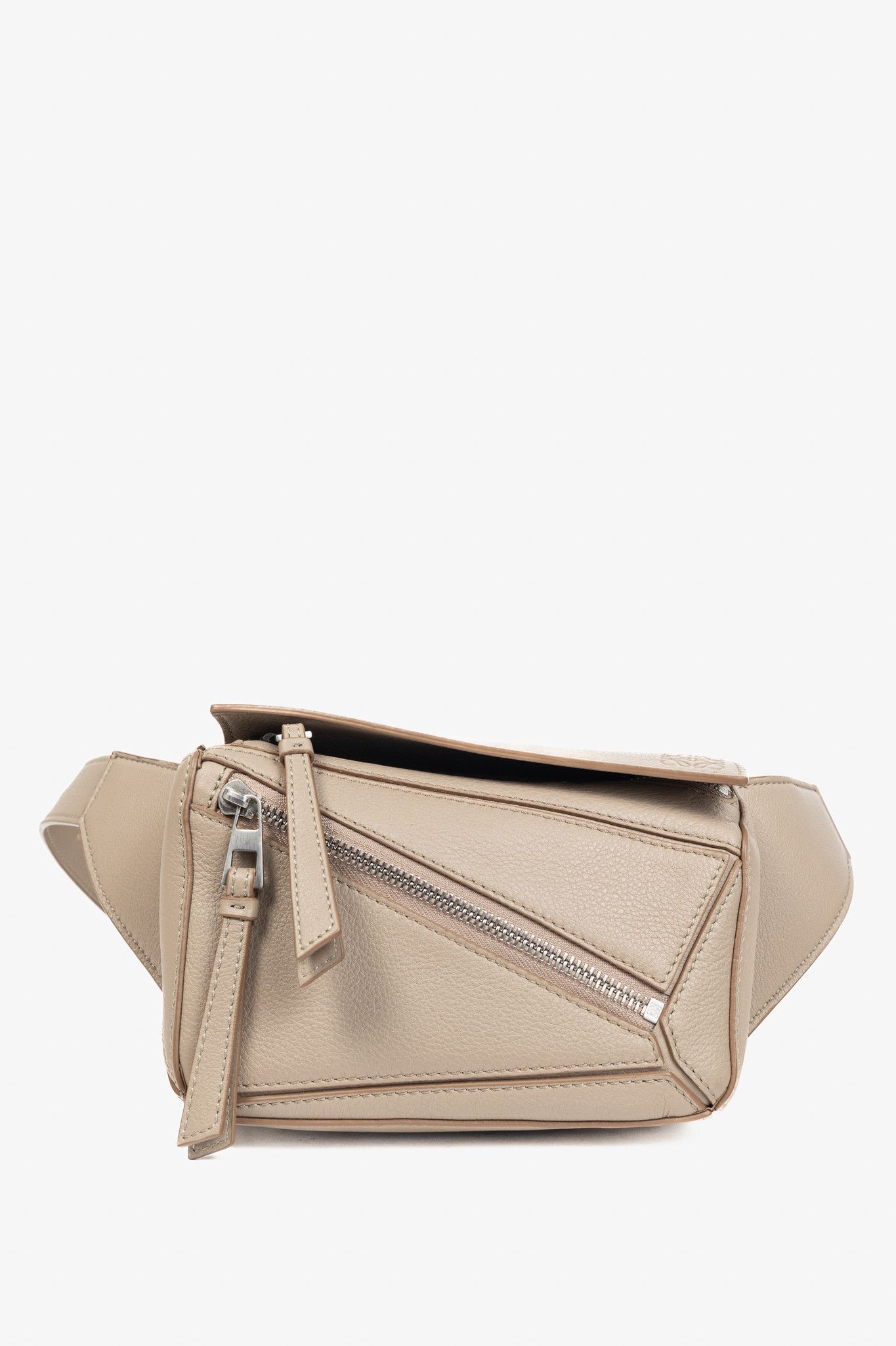 Loewe Loewe Mini Puzzle Sand Classic Calfskin Bumbag Size ONE SIZE - 1 Thumbnail