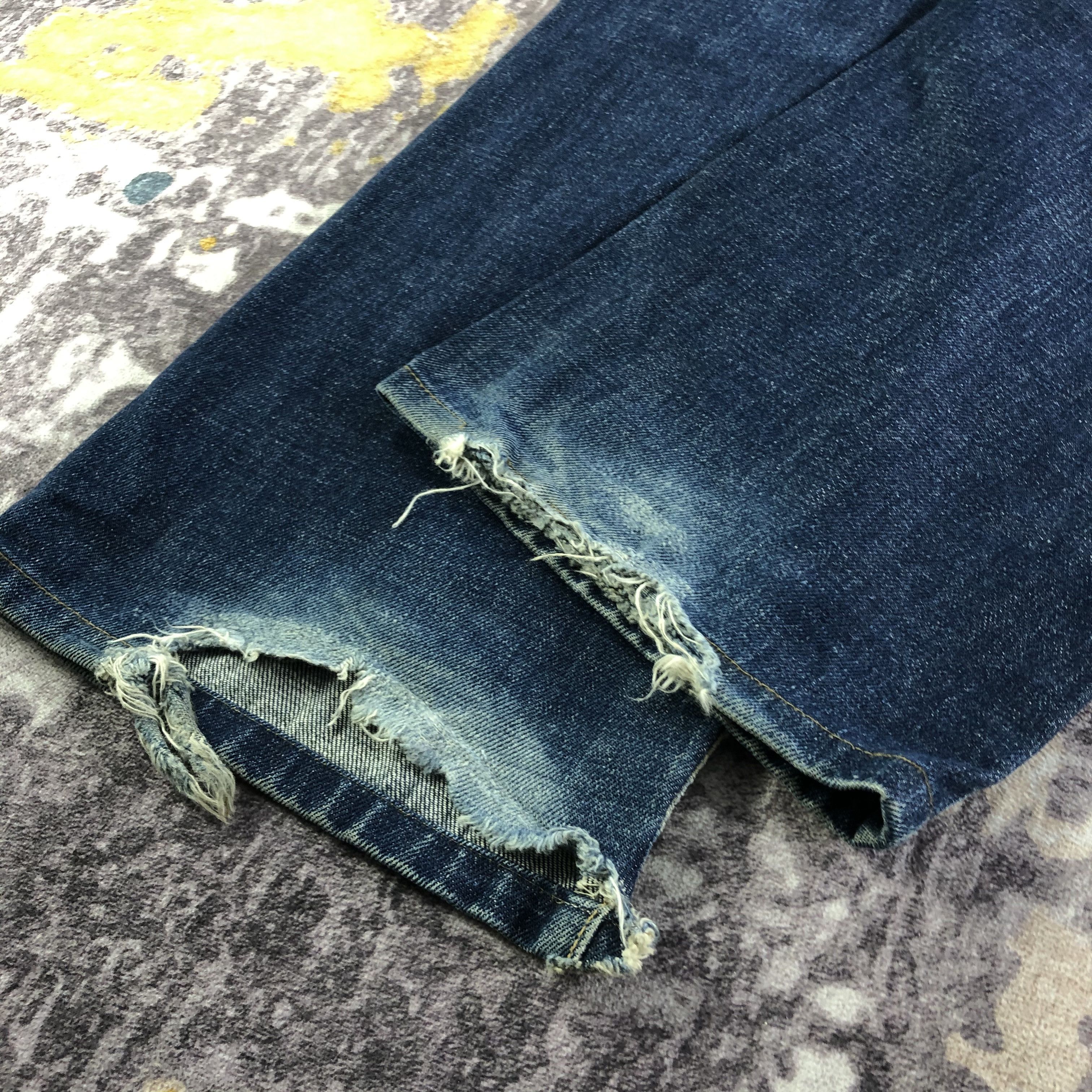 Edwin Vintage Blue Wash Edwin 505 Selvedge Jeans-JM3622 Size US 31 - 4 Thumbnail