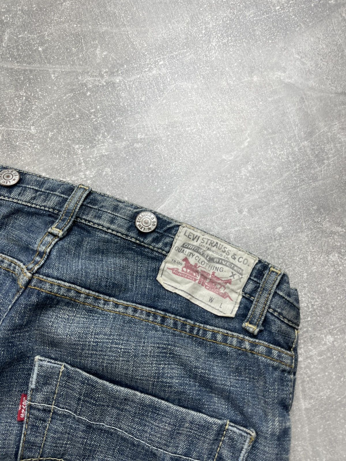 Levi's Levi’s Y2K Flared 5-Pocket Denim Flared Jeans Blue 2000s Size US 32 / EU 48 - 5 Thumbnail