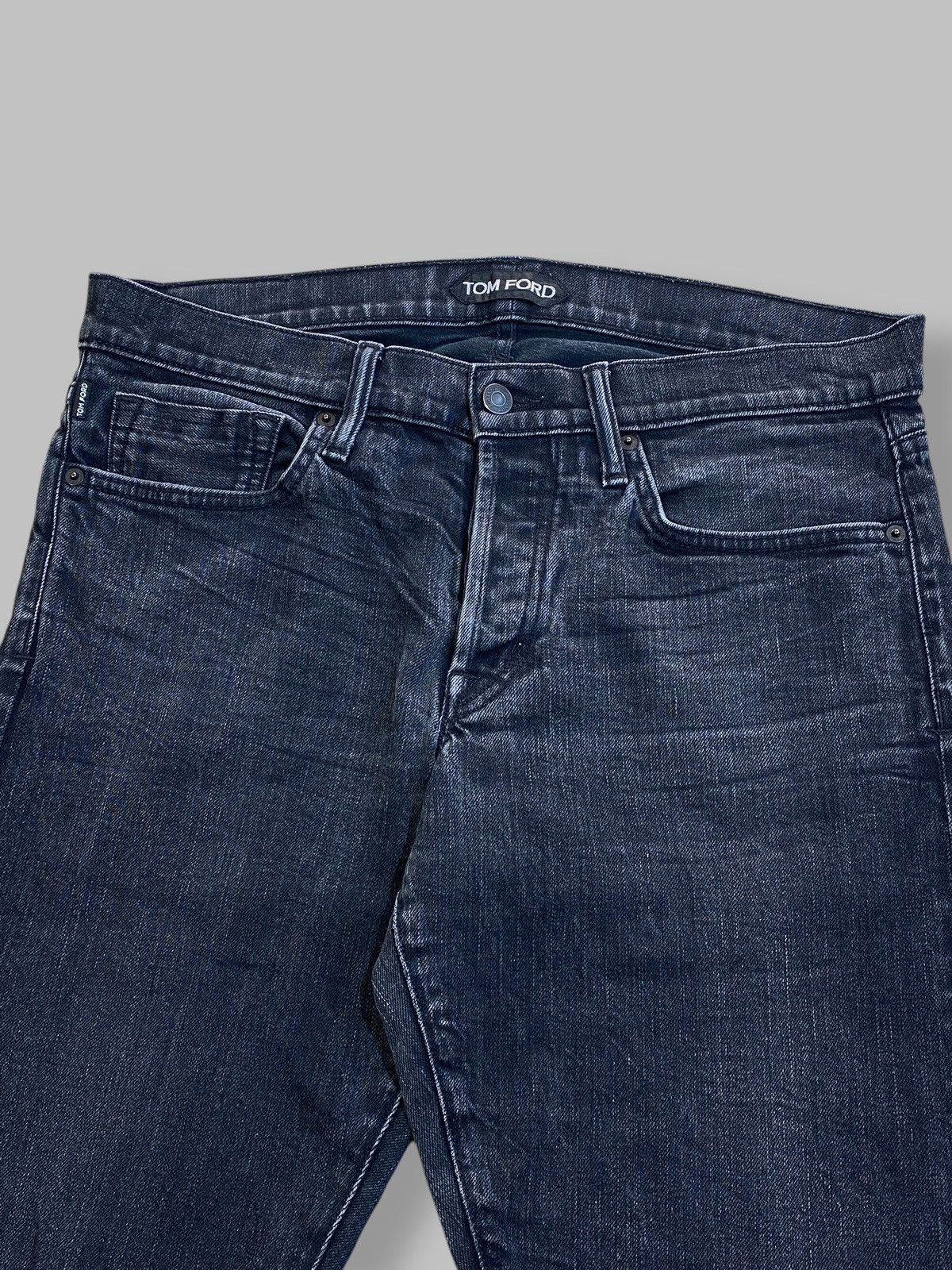 Tom Ford Tom Ford Slim Fit Button Closure Selvedge Denim Jeans Size US 34 / EU 50 - 12 Thumbnail