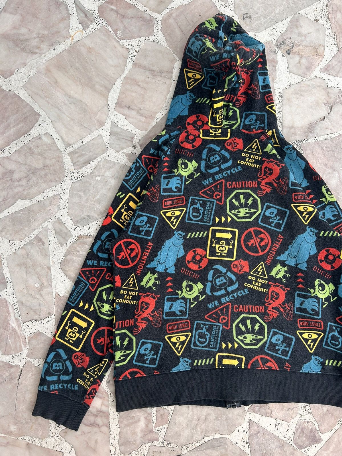 Disney Disney tokyo monster inc y2k zipper jacket Size US L / EU 52-54 / 3 - 6 Thumbnail