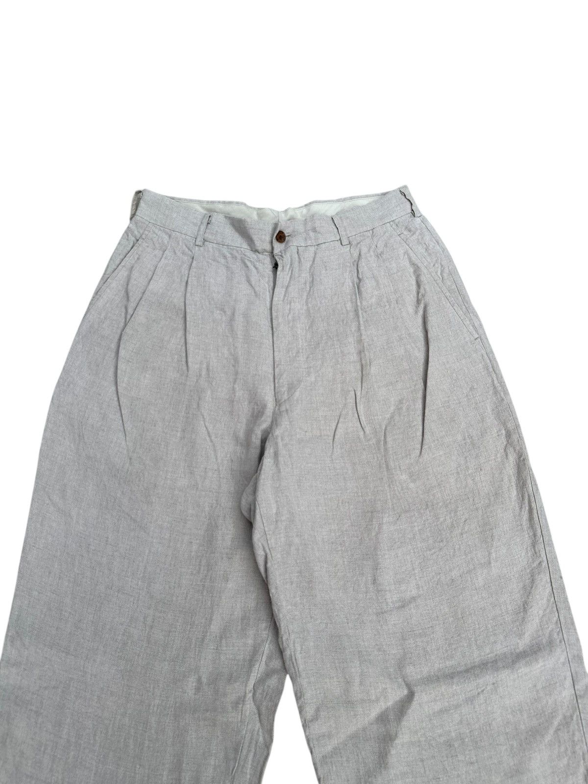 Comme des Garcons Homme Vintage Comme Des Garcons AD 1995 Linen Pant Size US 30 / EU 46 - 2 Thumbnail