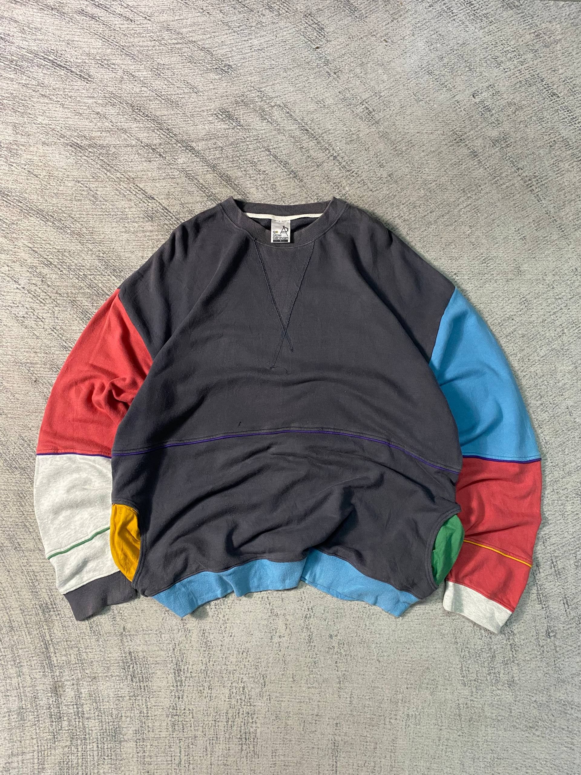 go slow caravan Go Slow Caravan Multicolor Sweatshirt Size US XXL / EU 58 / 5 - 1 Thumbnail