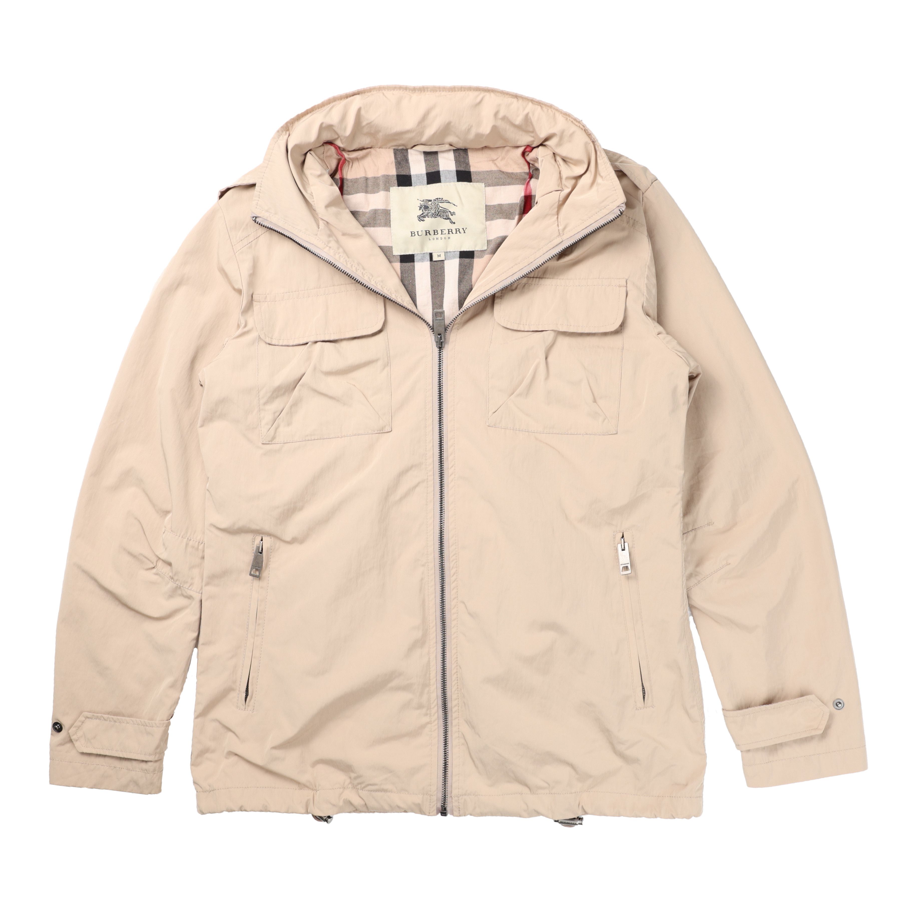 Burberry Vintage Burberry Nova Check Hooded Jacket Size US M / EU 48-50 / 2 - 3 Thumbnail