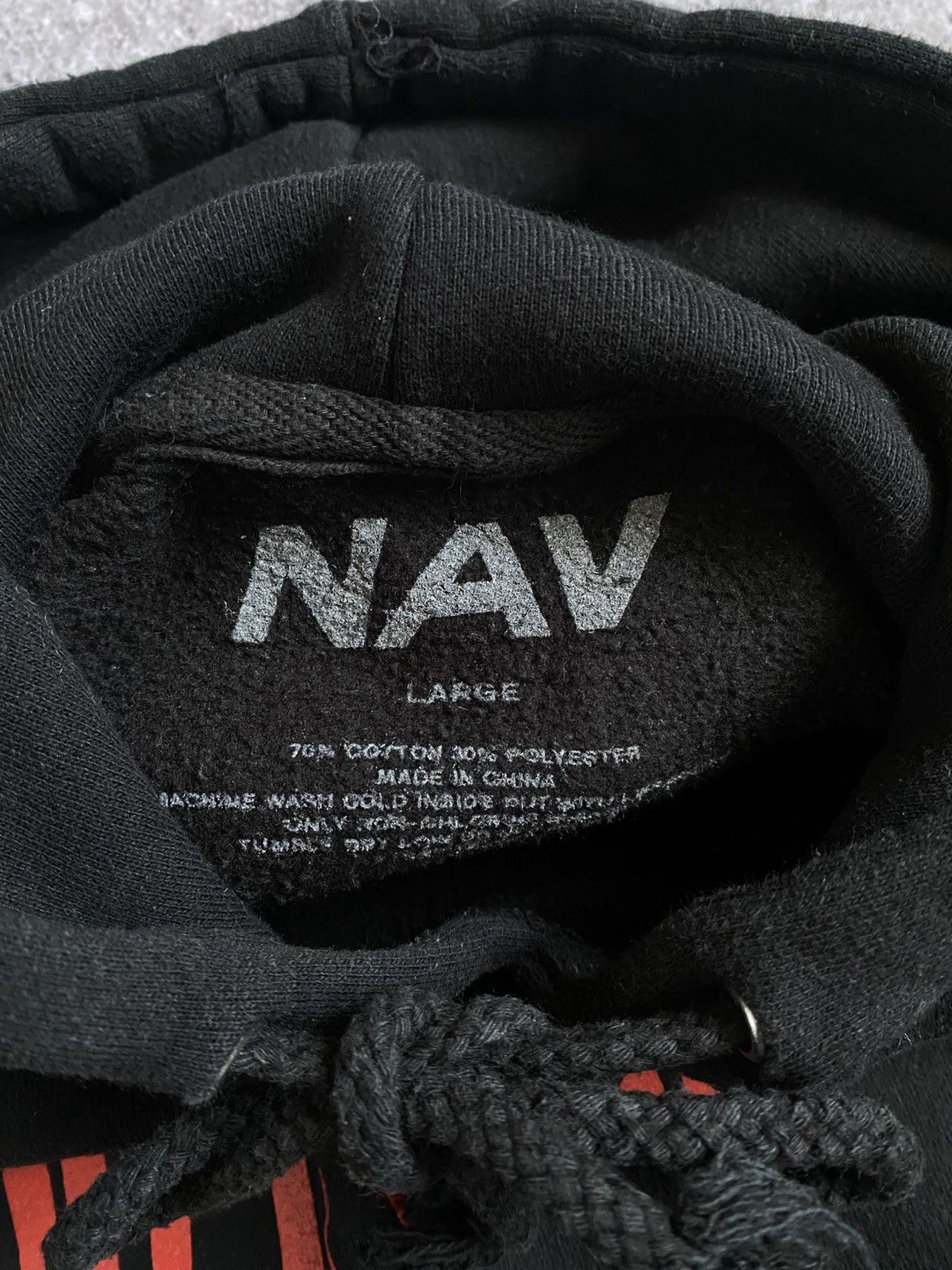 NAV × Vintage × Vlone Vintage Nav x Vlone Hoodie Big Logo Size L Size US L / EU 52-54 / 3 - 11 Thumbnail