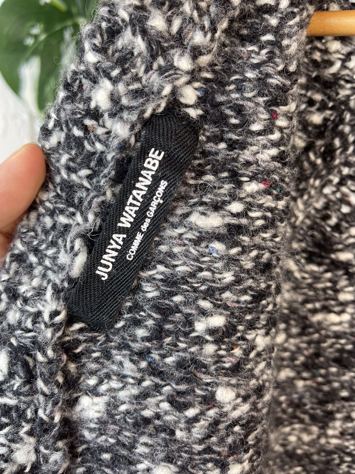 AD2005 Junya Watanabe Comme Des Garçons Wool Button Cardigan