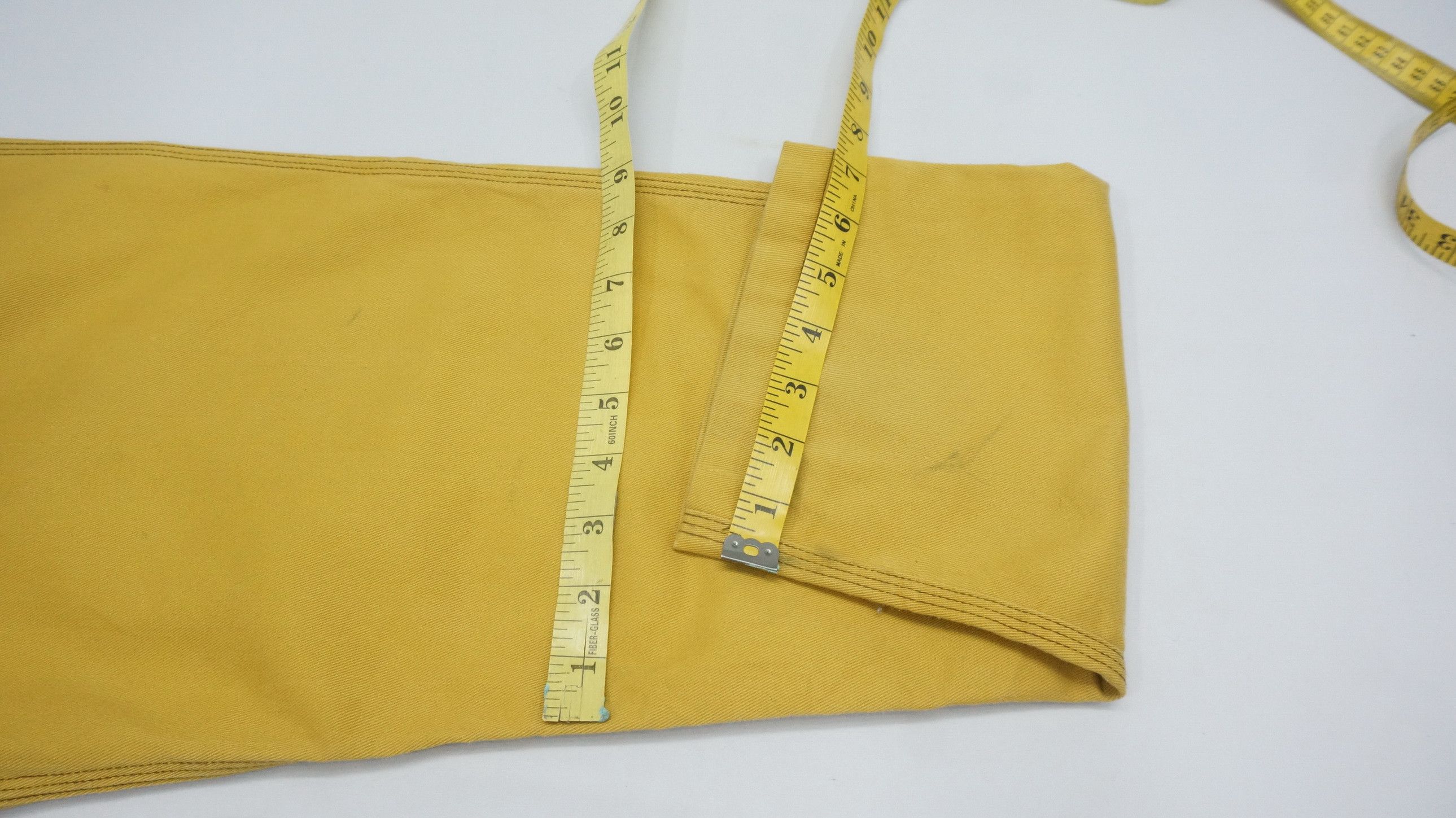 Japanese Brand Vintage TOYOTA Mustard Uniform coverall Size US 31 - 16 Thumbnail