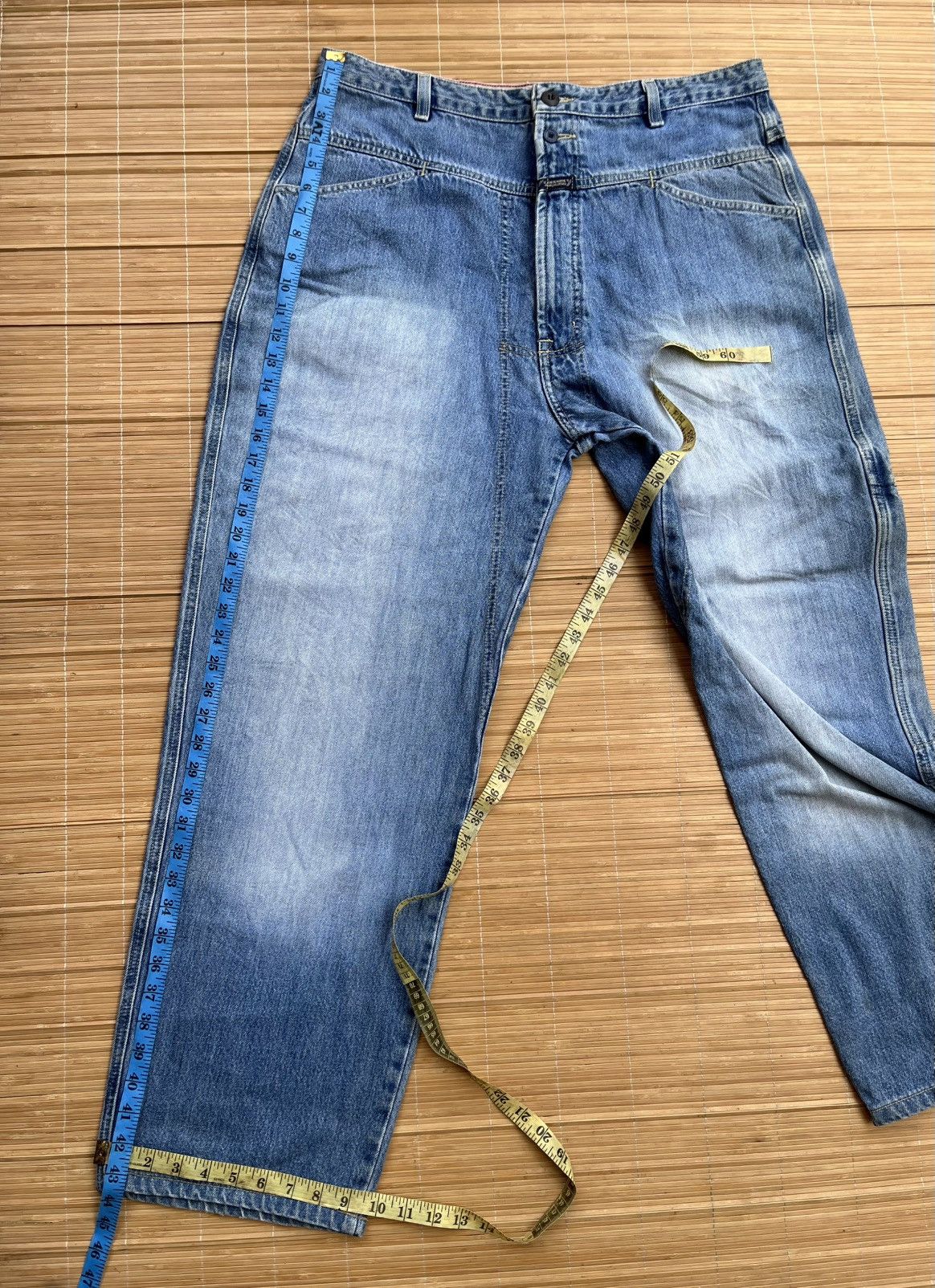 Marithe + Francois Girbaud Vintage 90s Marithé et françois Girbaud baggy jeans Size US 35 - 14 Thumbnail