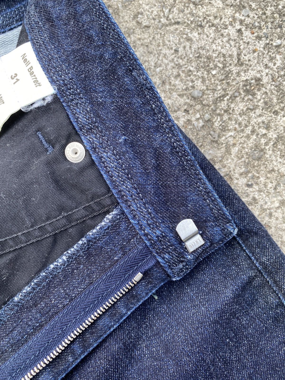 Neil Barrett 2000s - Neil Barrett Cropped Skinny Fit Denim Size US 31 - 10 Thumbnail