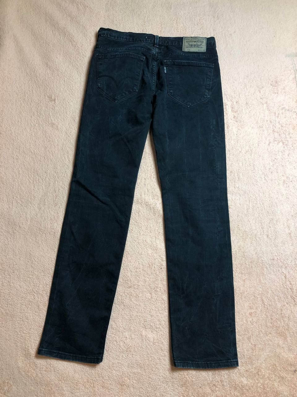Levi's Vintage Levi's 519 Jeans Straight Leg Dark Wash Denim JEANS Size US 32 / EU 48 - 21 Thumbnail