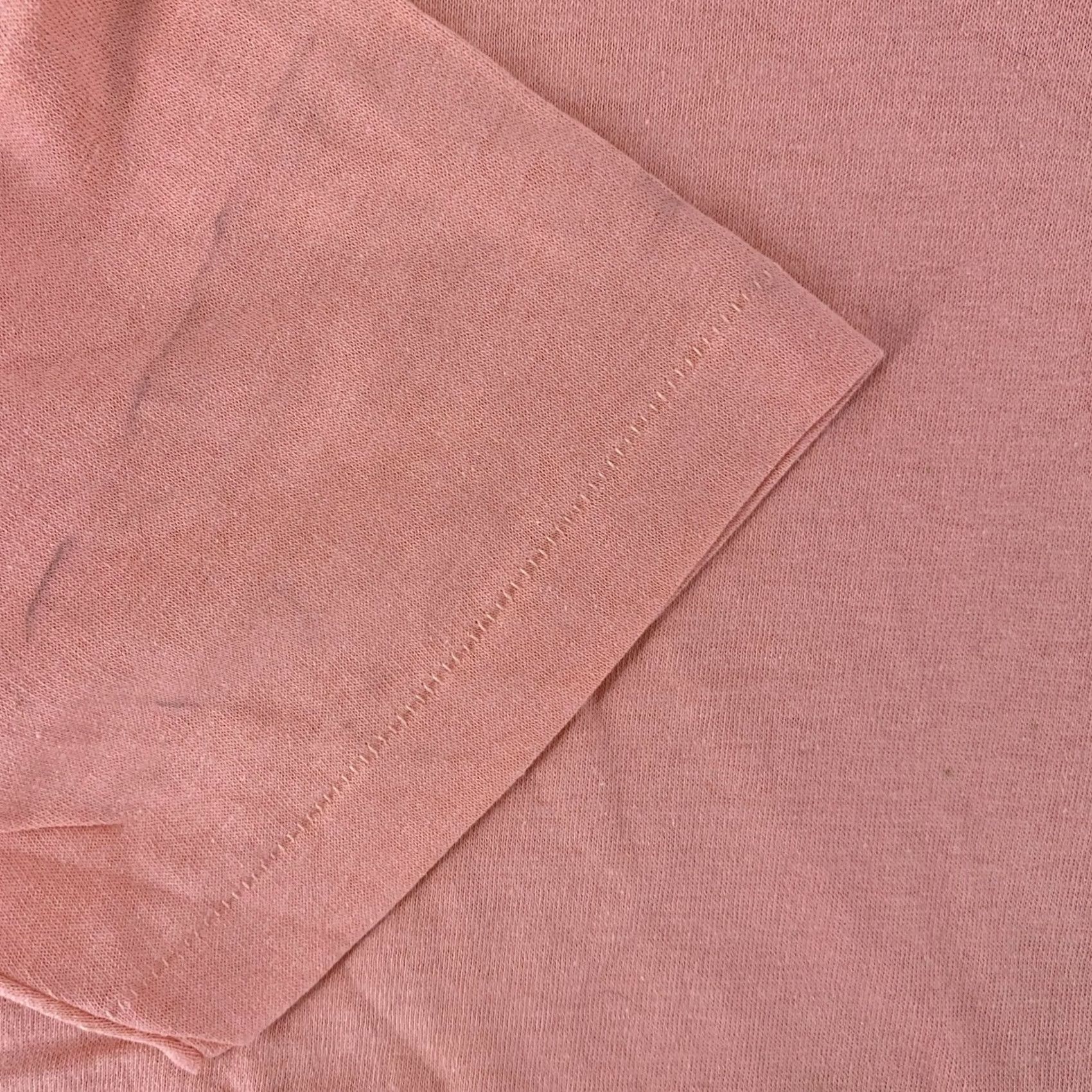 Pinko VINTAGE Signal Shirt Mens CROPPED Large USA Single Stitch tee 90s Pink Cotton Crew Neck Short Sleeve 90s Mens Large Pink Signal Shirt Size US M / EU 48-50 / 2 - 3 Thumbnail