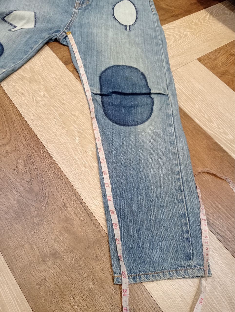 Ne-Net NE-NET ISSEY MIYAKE DISTRESSED BLUE DENIM PANTS Size US 30 / EU 46 - 15 Thumbnail