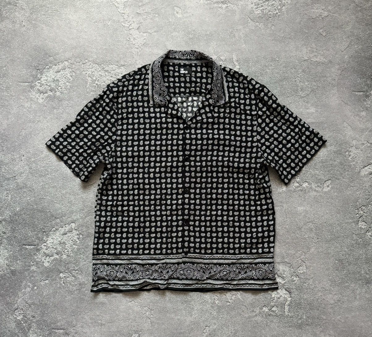 The Kooples × Vintage The kooples L HCCC28014K all printed Bandana shirt polo tee Size US L / EU 52-54 / 3 - 6 Thumbnail