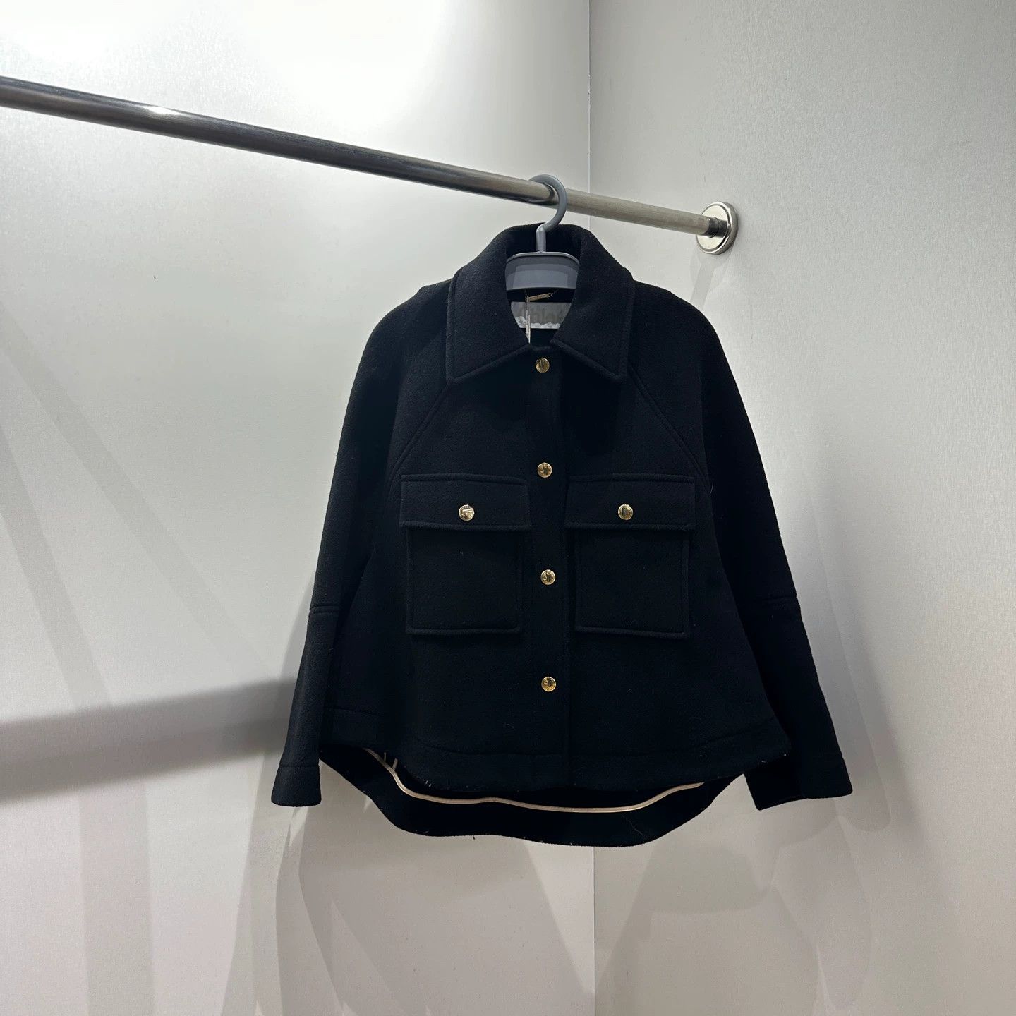 Chloe Chloe wool gold buttons oversized jacket 34 Size XS / US 0-2 / IT 36-38 - 1 Thumbnail