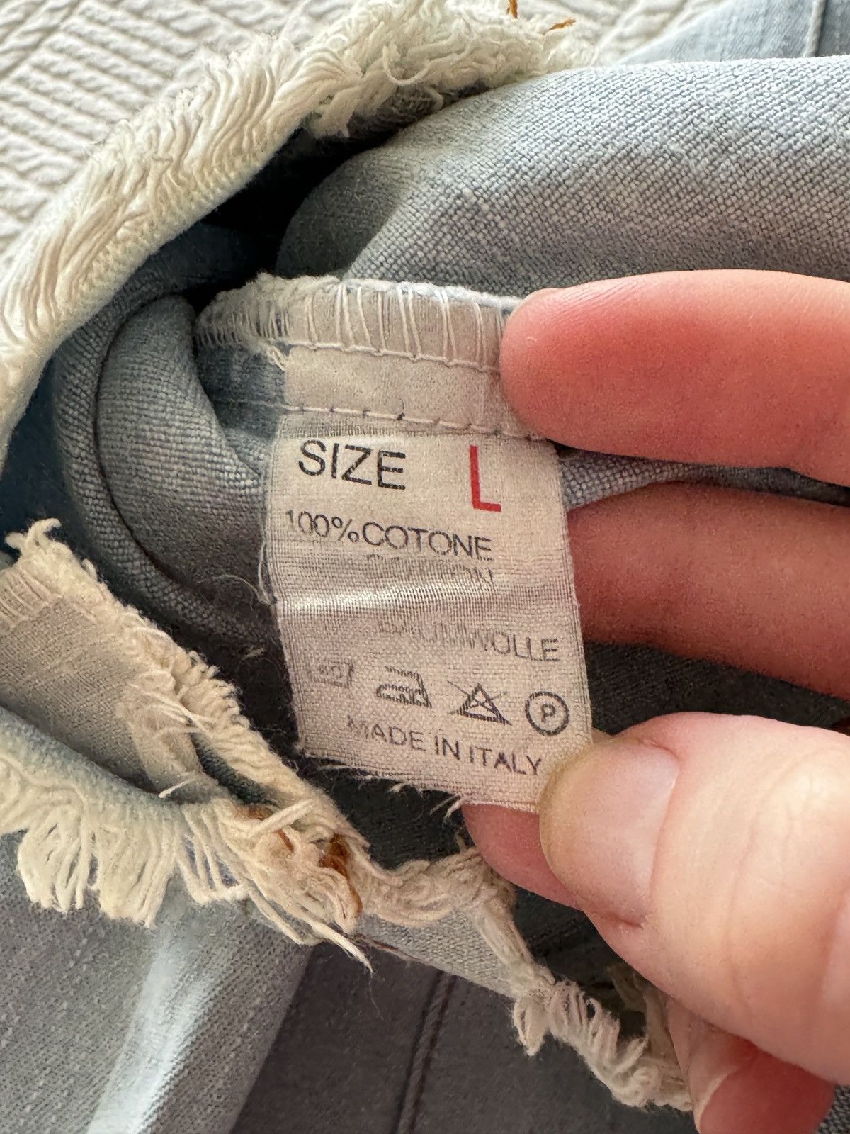 Other Low Rise Deconstructed Denim Midi Skirt y2k Italy Size 32" / US 10 / IT 46 - 6 Thumbnail