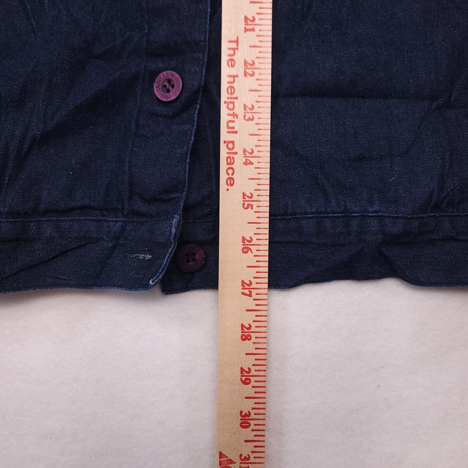Jantzen Classics by Jantzen Button Up Jean Jacket Womens Size L Blue Size L / US 10 / IT 46 - 9 Thumbnail