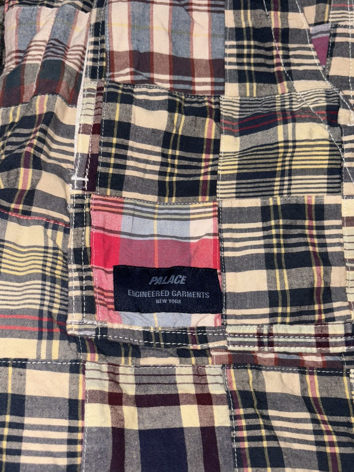 Engineered Garments × Palace Palace Engineered Garments Patch Work Madras Short (MEDIUM) Size US 30 / EU 46 - 2 Thumbnail