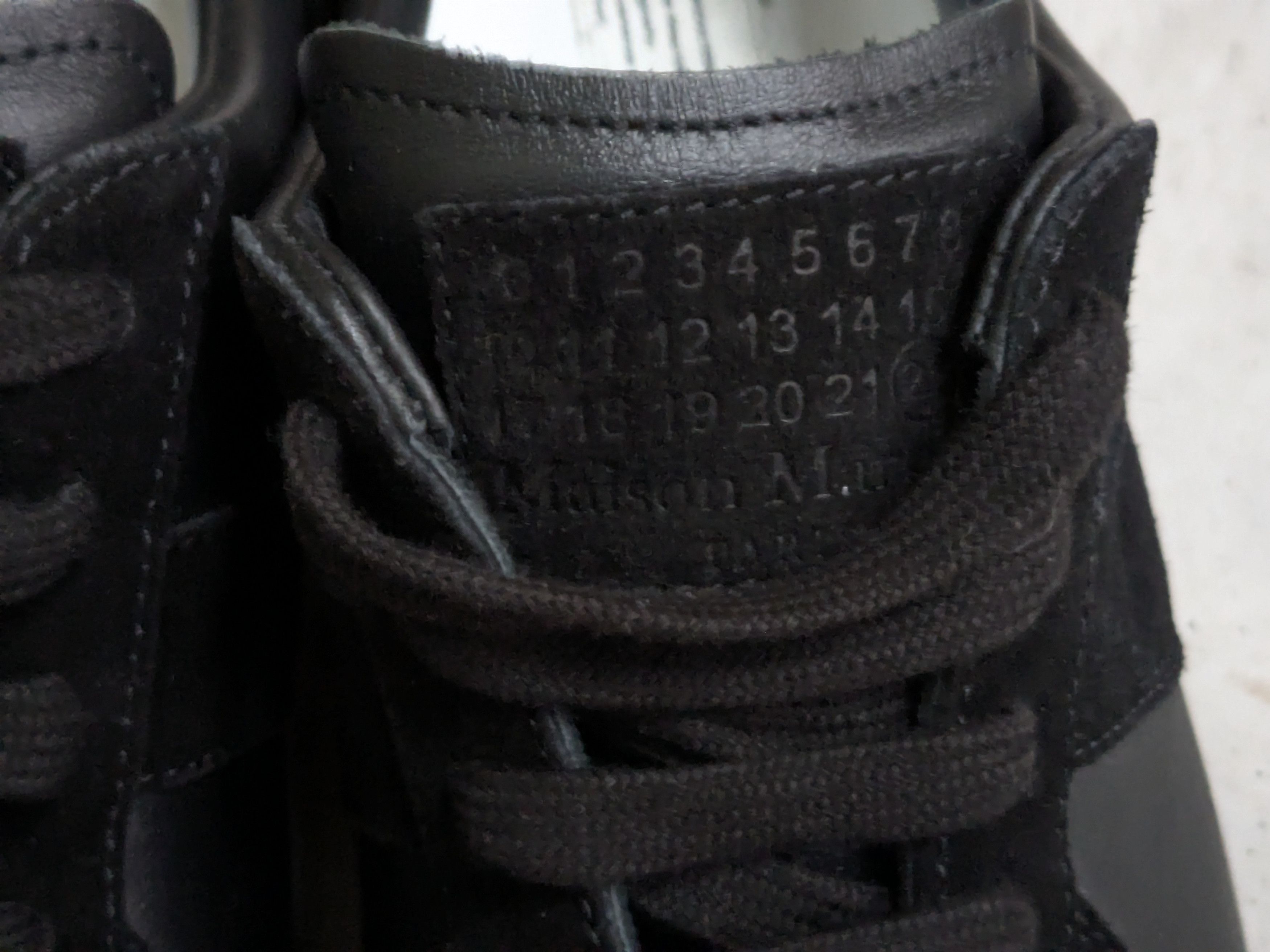 Maison Margiela Maison Margiela GAT Replica Black 8 41 Low Tops Size US 8 / EU 41 - 5 Thumbnail