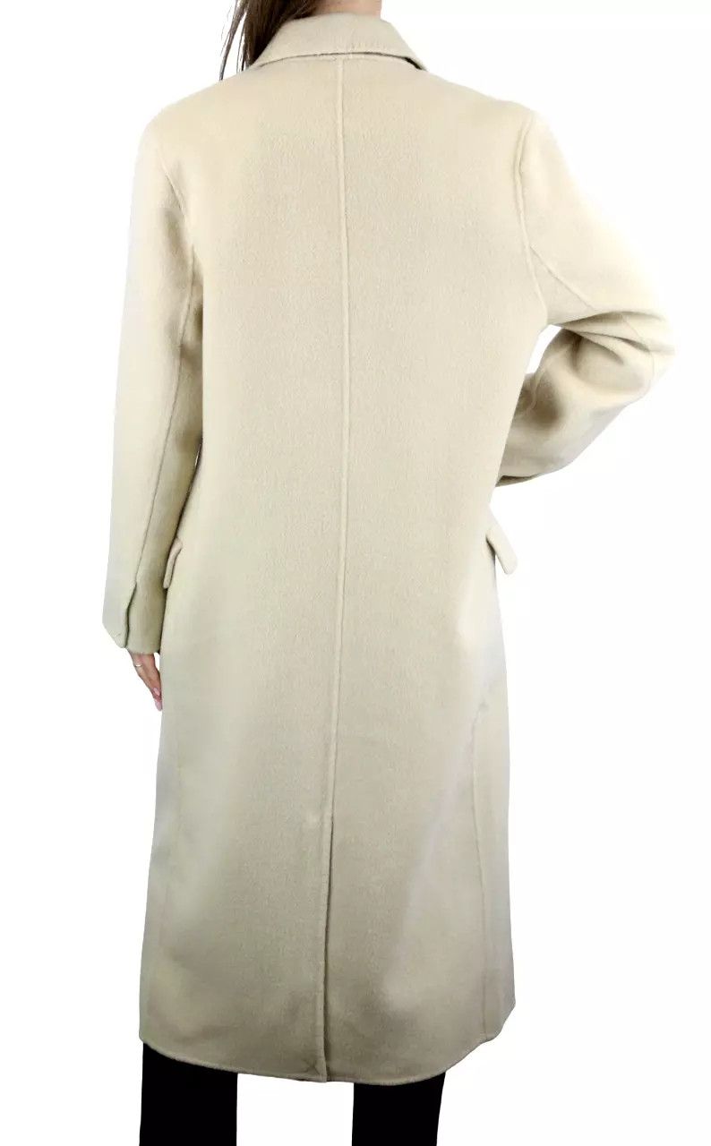Sandro SANDRO Mystere Coat Women's (EU) 40 Double Breasted Wool Size L / US 10 / IT 46 - 2 Thumbnail