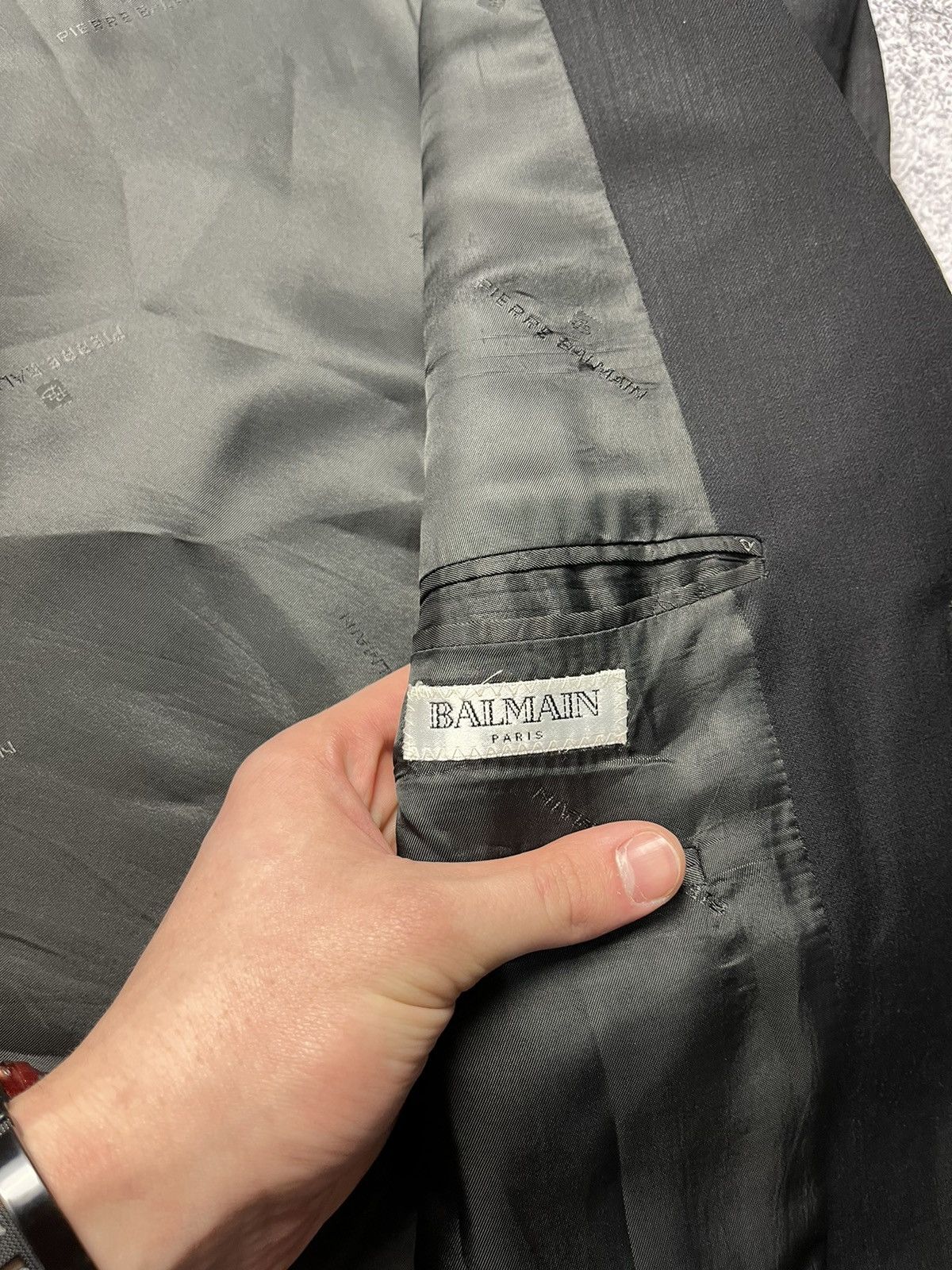 Balmain Balmain mens blazer size 42 Fit M Size 42R - 13 Thumbnail