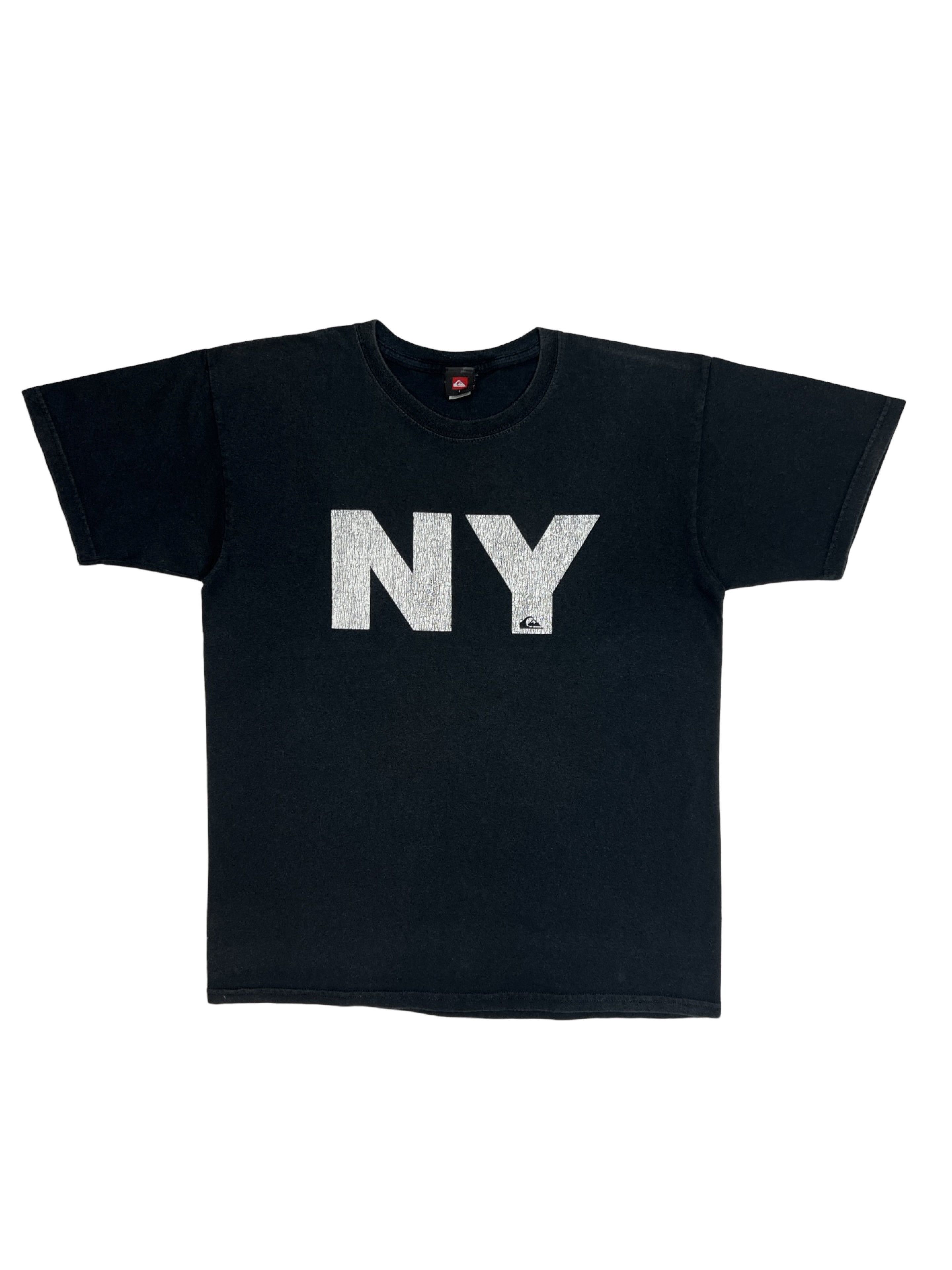 Quiksilver × Vintage Rare Y2K Quicksilver NY Print tee Boxy fit Size US M / EU 48-50 / 2 - 1 Thumbnail