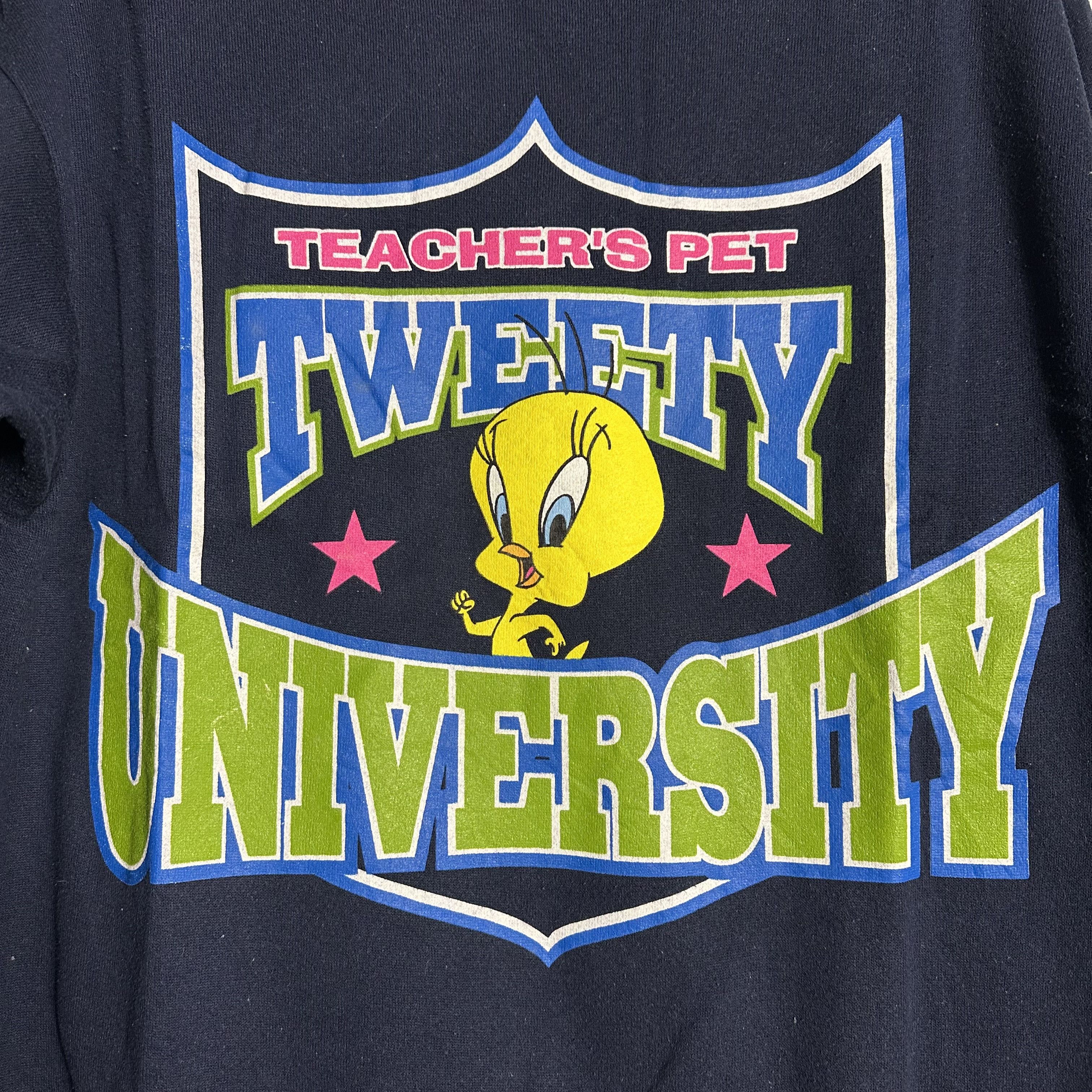 Warner Bros 🔥RARE🔥Vintage Tweety Looney Tunes Warner Bros Sweatshirt Size US M / EU 48-50 / 2 - 3 Thumbnail