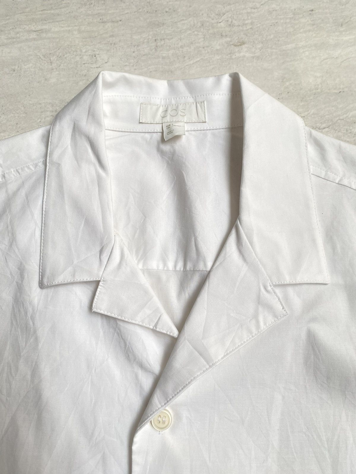Cos COS Collection Of Style White Boxy Shirt Size US M / EU 48-50 / 2 - 10 Thumbnail