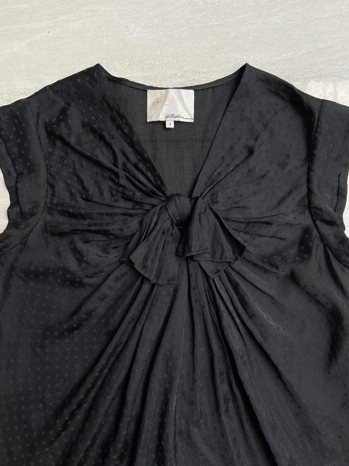 Philipp Plein PHILIPP PLEIN Black Sleeveless T-shirt Size US XS / EU 42 / 0 - 3 Thumbnail