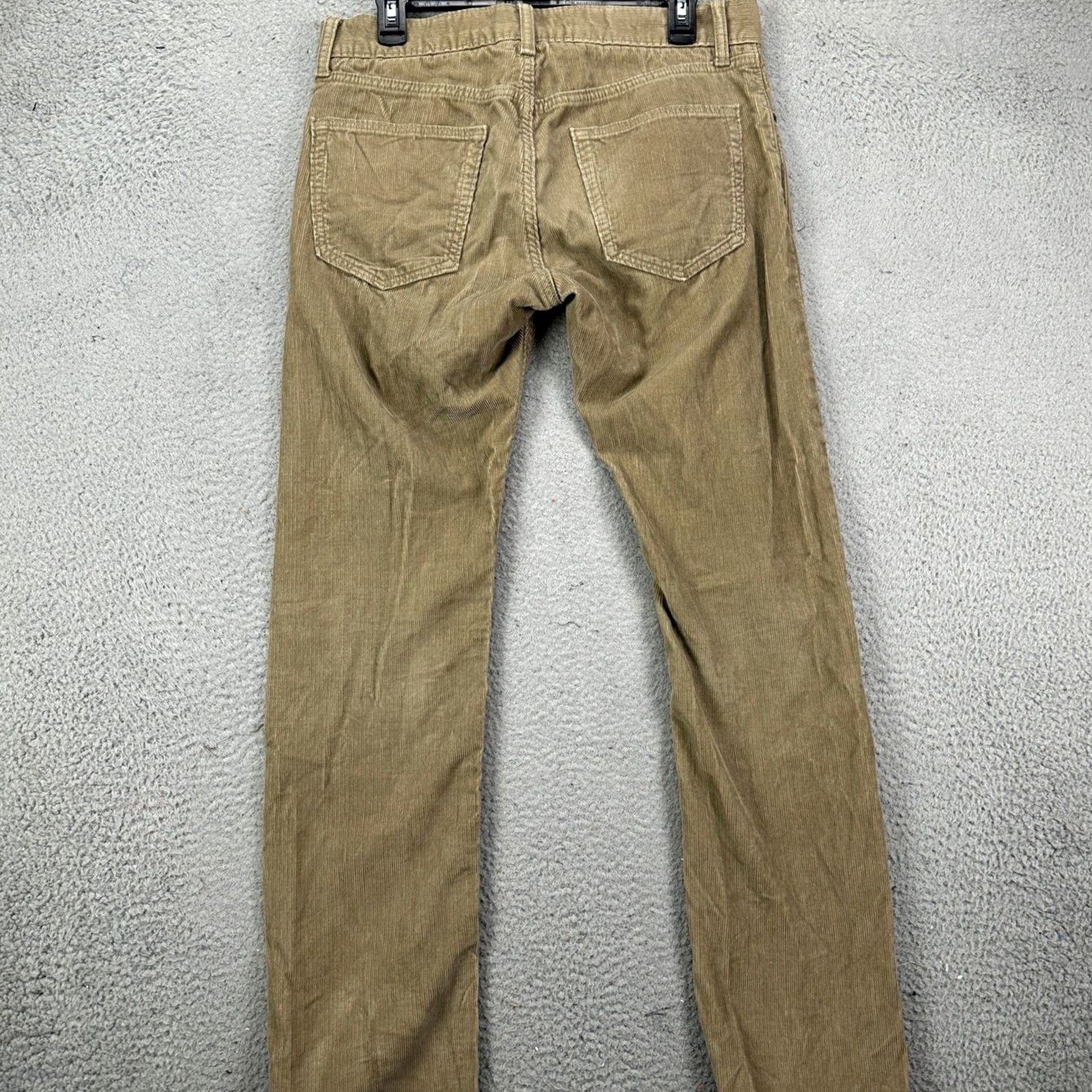 Banana Republic Banana Republic Corduroy Pants Mens 31X32 Tan Flat Front 5 Pockets Pima Cotton Corduroy Straight Leg Casual Preppy Reg Size US 31 - 2 Thumbnail