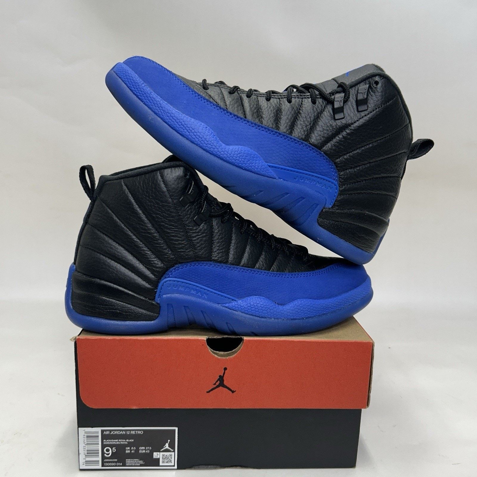 Jordan Brand Nike Air Jordan 12 Retro OG “Game Royal/Black Blue” Size US 9.5 / EU 42-43 - 1 Thumbnail