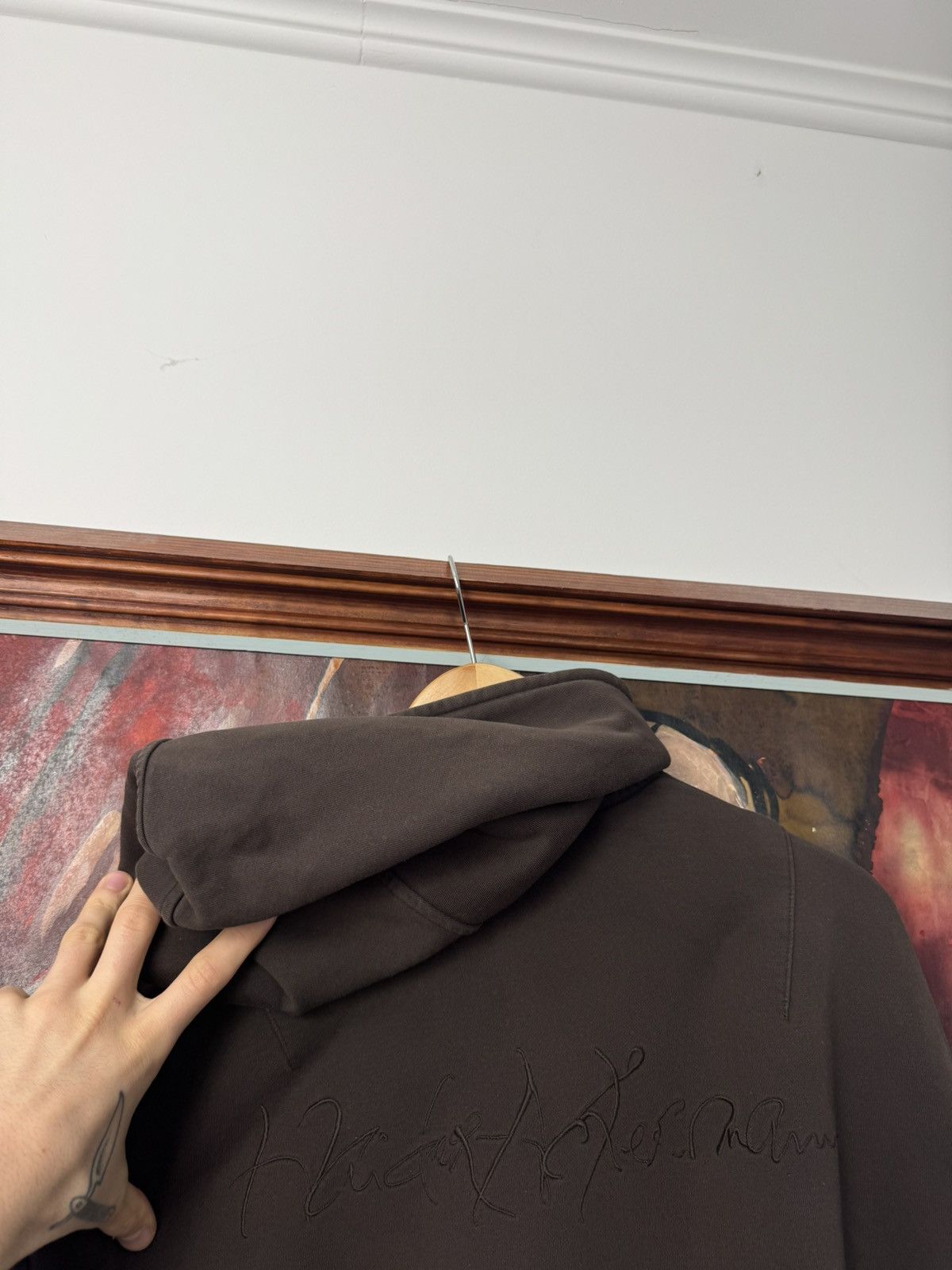 Haider Ackermann Haider Ackermann Oversized Zip Hoodie Washed Brown Rare Size US S / EU 44-46 / 1 - 4 Thumbnail