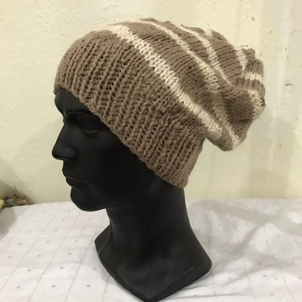 Japanese Brand × Kapital × Vintage Japanese Brand Stripe Design Beanie Hat Size ONE SIZE - 2 Thumbnail