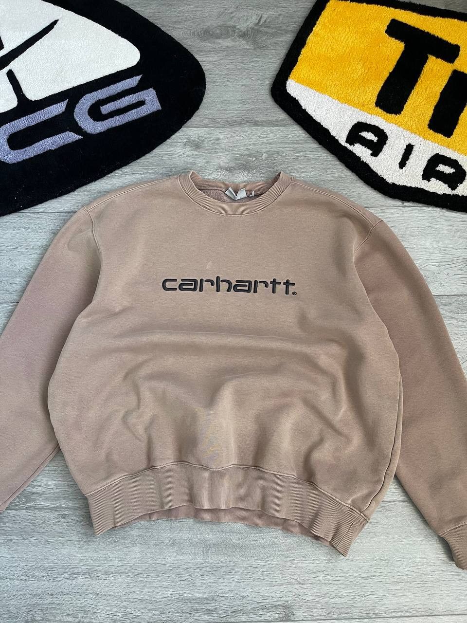 Carhartt × Streetwear × Vintage Vintage 00s Carhartt Crew Neck Sweatshirt distressed Size US XL / EU 56 / 4 - 3 Thumbnail