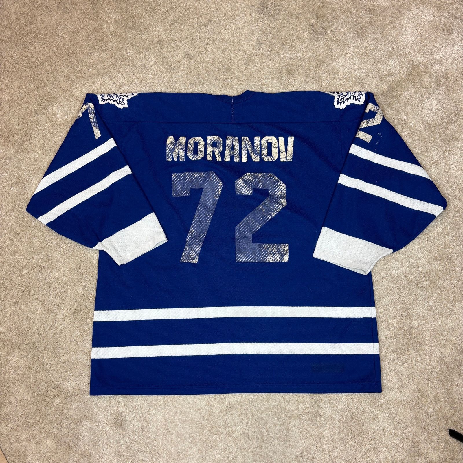 Vintage VTG Toronto Maple Leafs Moranov Hockey Jersey XL Maska NHL Size US XL / EU 56 / 4 - 3 Thumbnail