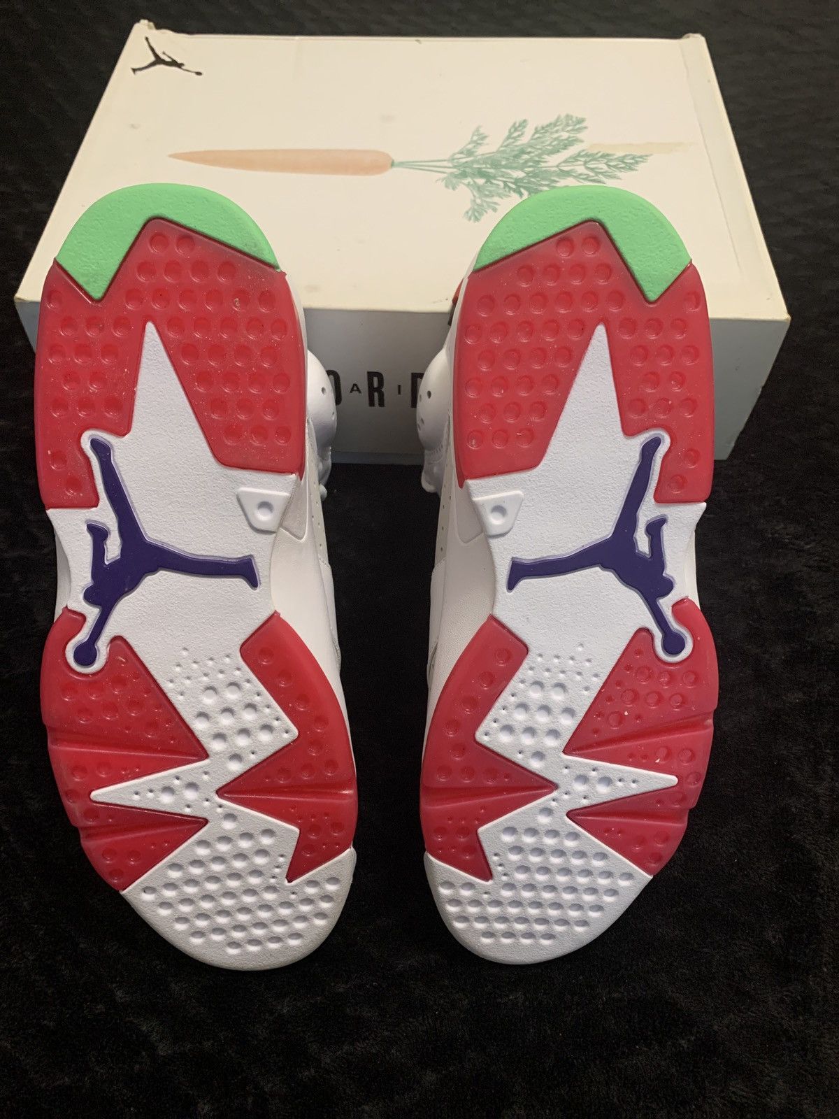 Jordan Brand Air Jordan 6 Retro “Hare” 2020 Size US 11.5 / EU 44-45 - 5 Thumbnail