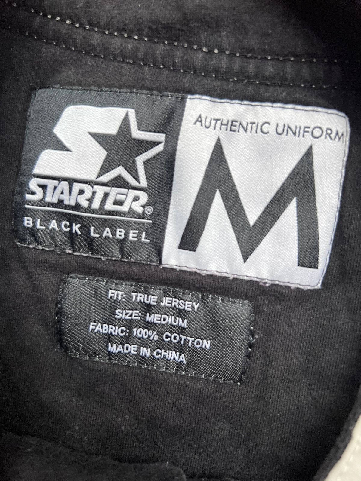 Starter Rare New York Black Yankees Baseball Jersey Starter Size M Size US M / EU 48-50 / 2 - 6 Thumbnail